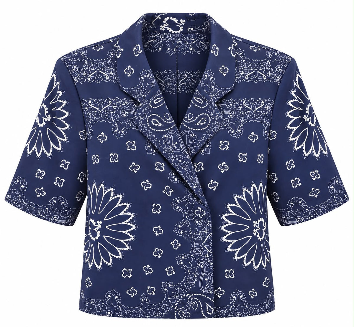 JACKET ALBERT SUEDE BANDANA BLUE MCL13525