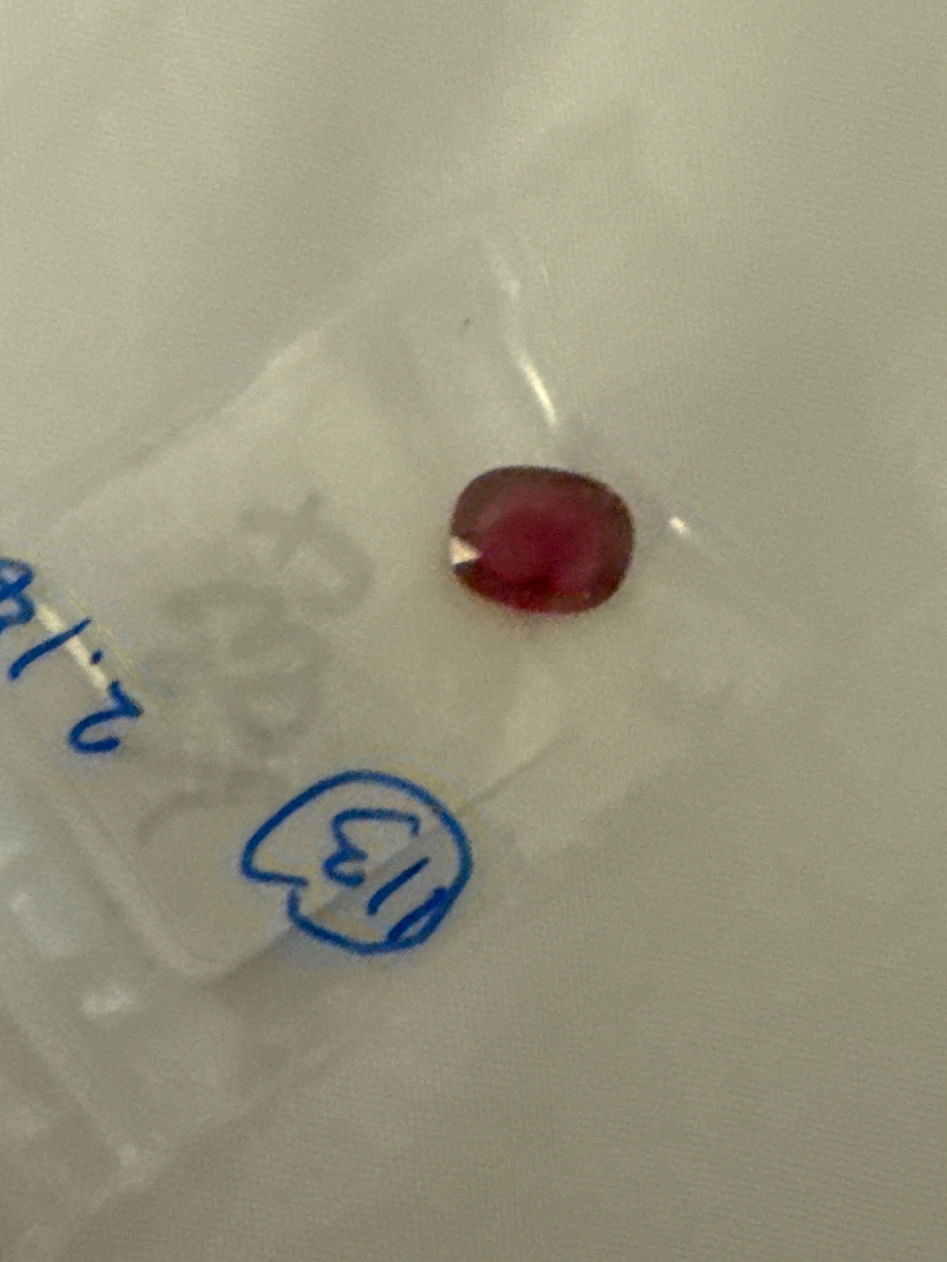 2.18ct Rubilite Tourmaline Pigeon Blood Colour DXBCS1837