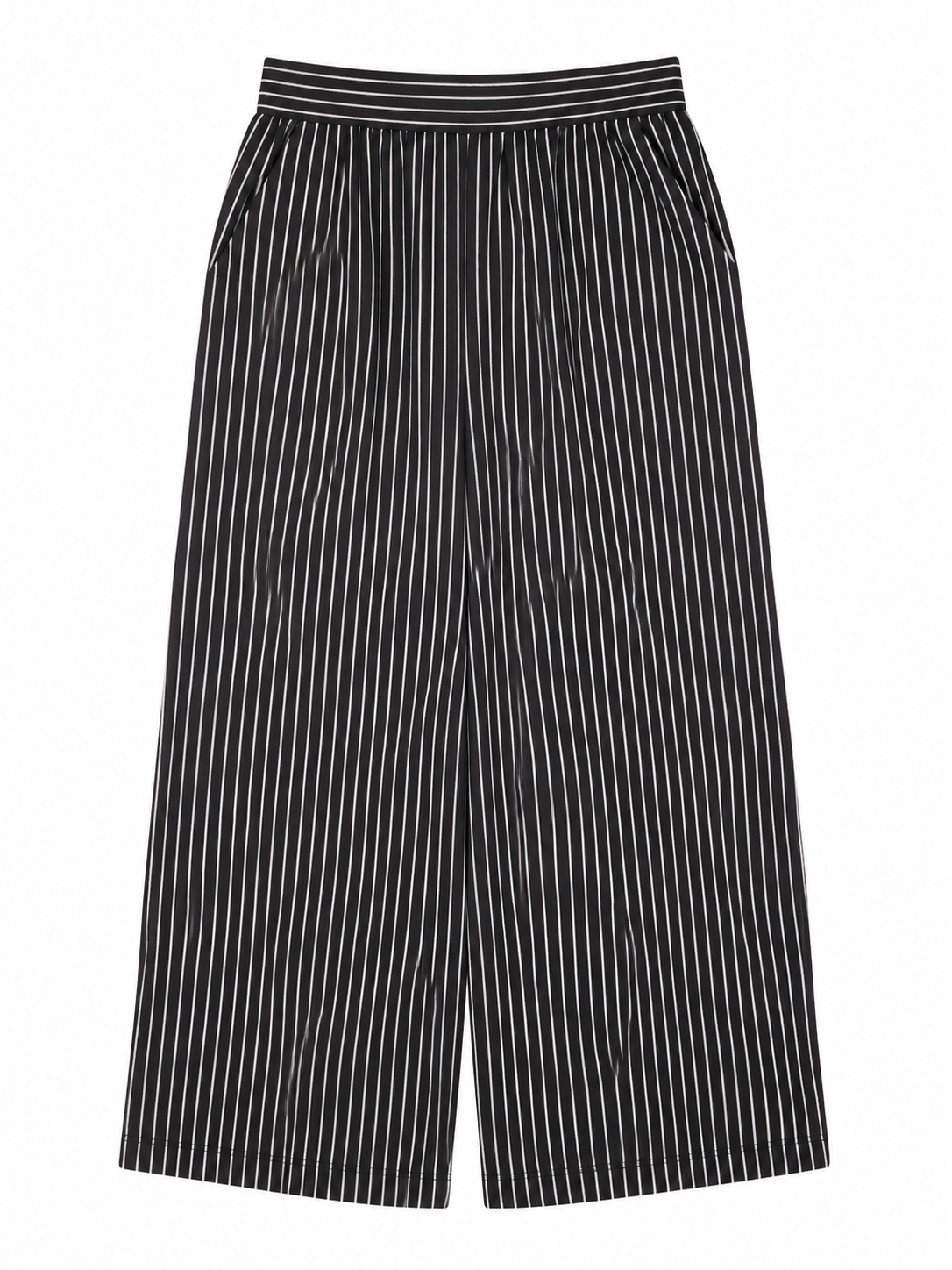 TROUSER SHARPY PINSTRIPE BLACK AND WHITE MCL13102