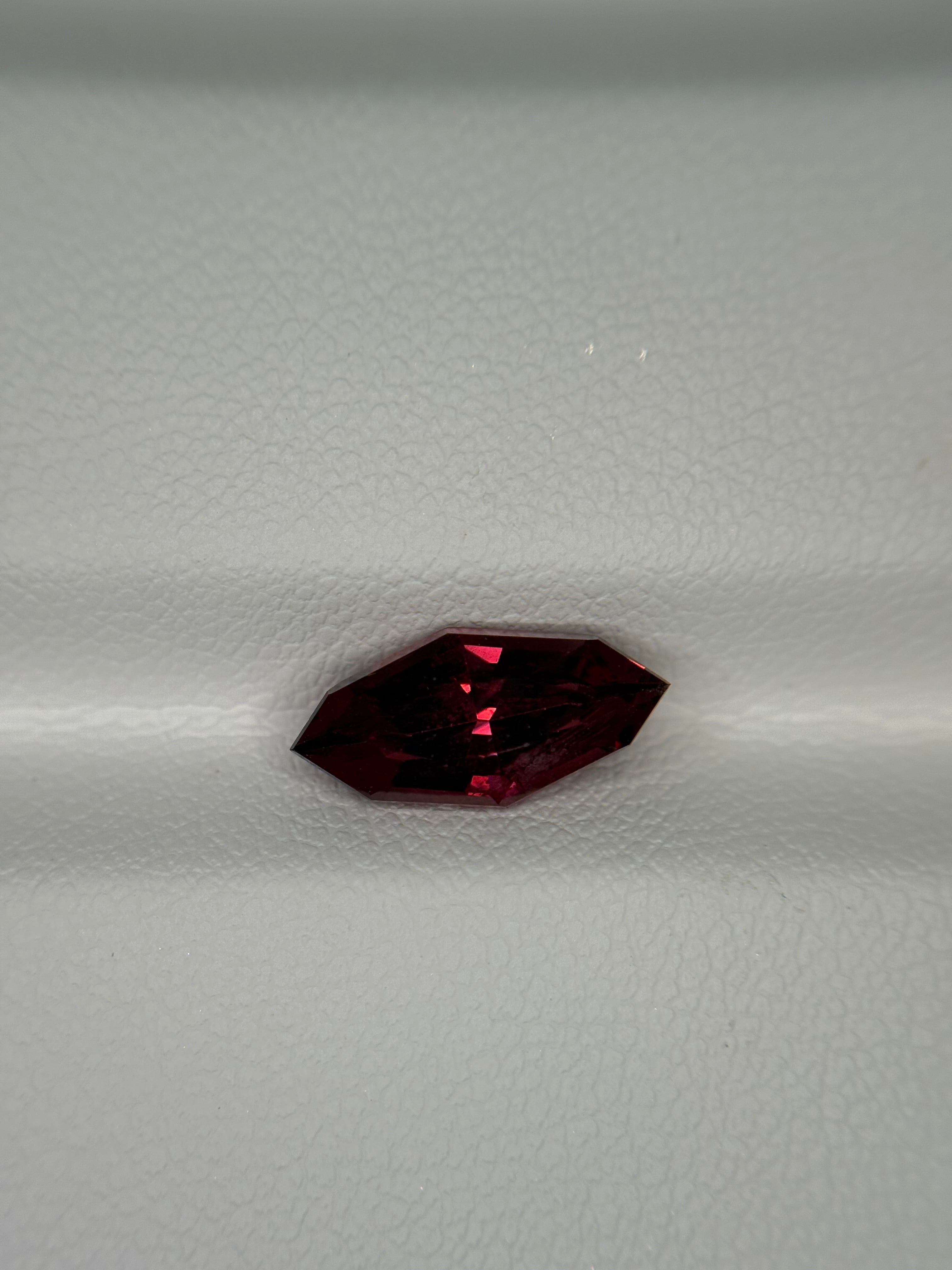 2.70ct Malaya Garnet (Zaddy's cut) THAIC0657