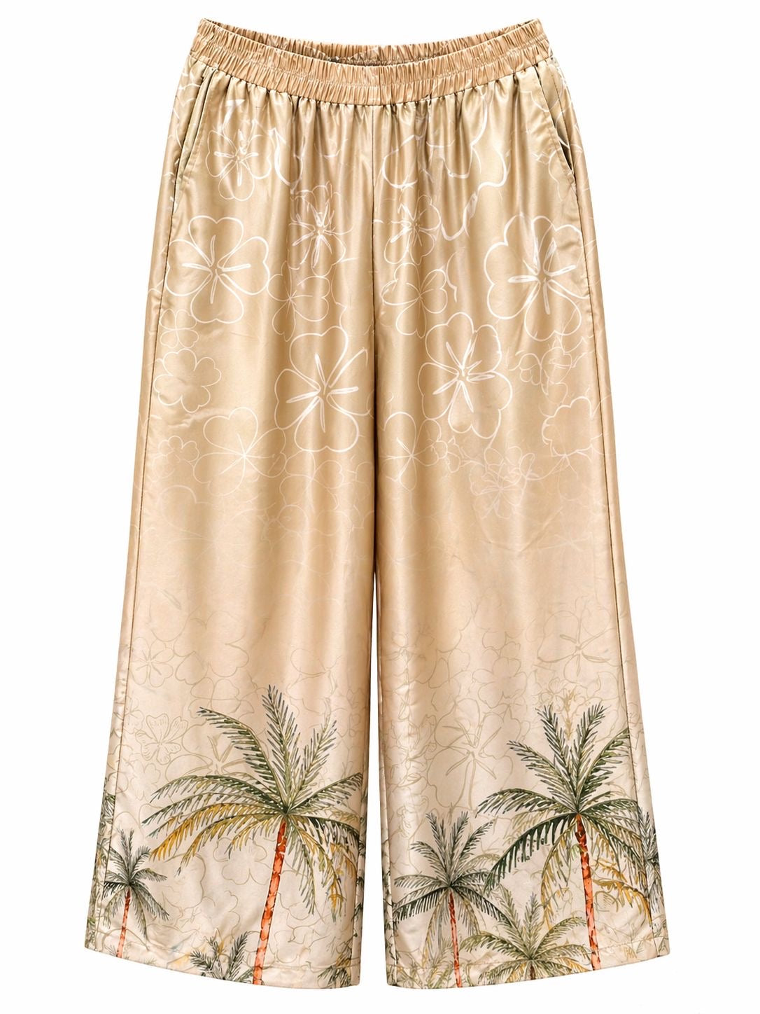 TROUSER CLOVER PALMTREE OLIVE GREEN MCL11301