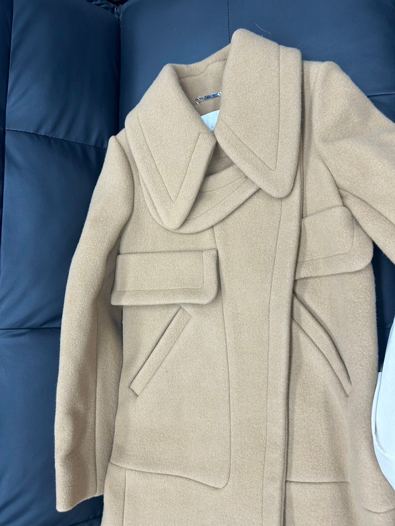 Chloe 蔻依 驼色 毛呢 大衣 面料 秋冬款 chloe Phoebe时期的作品