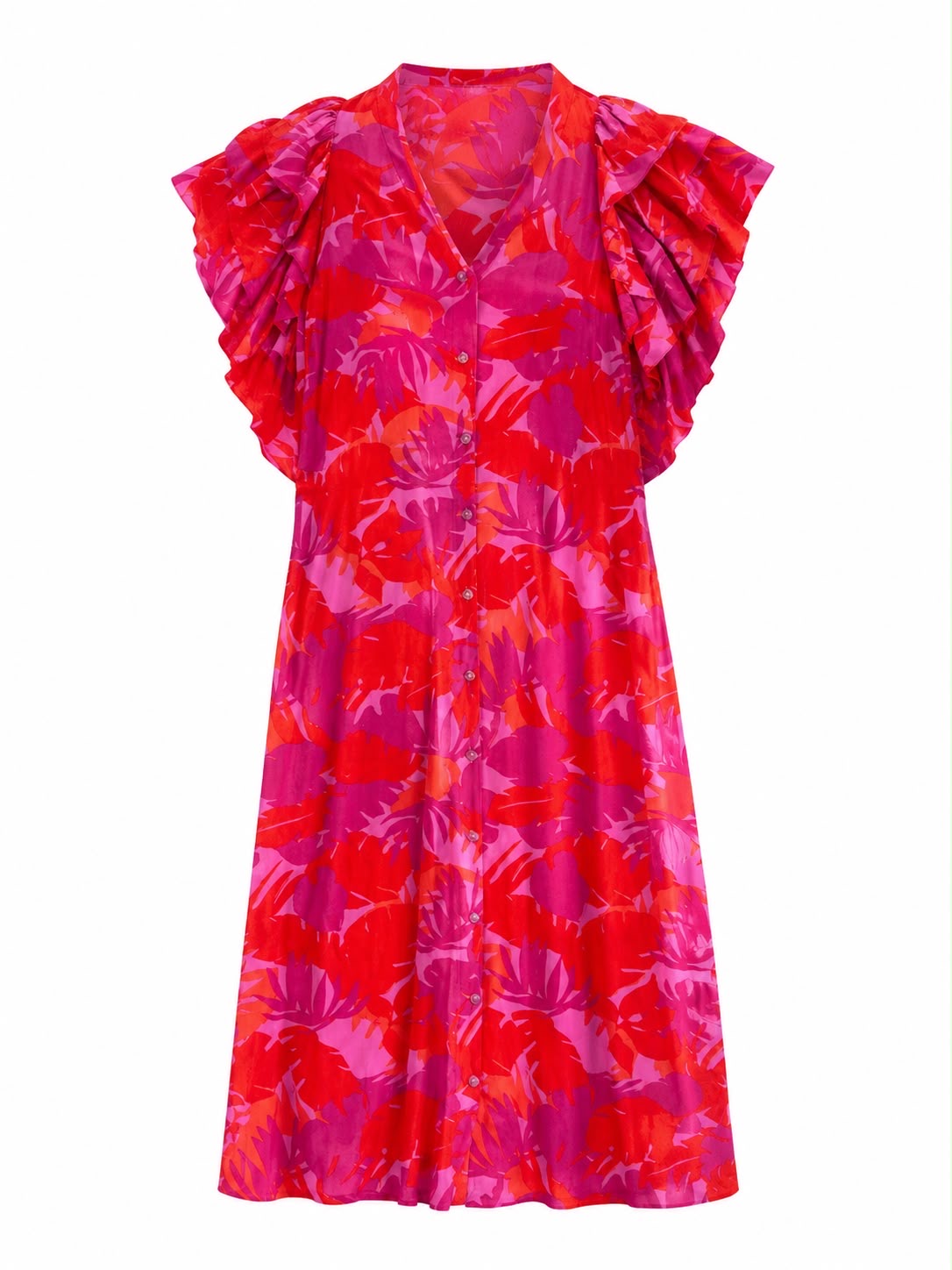 DRESS FAIRY LONG PINK RED MCL12778