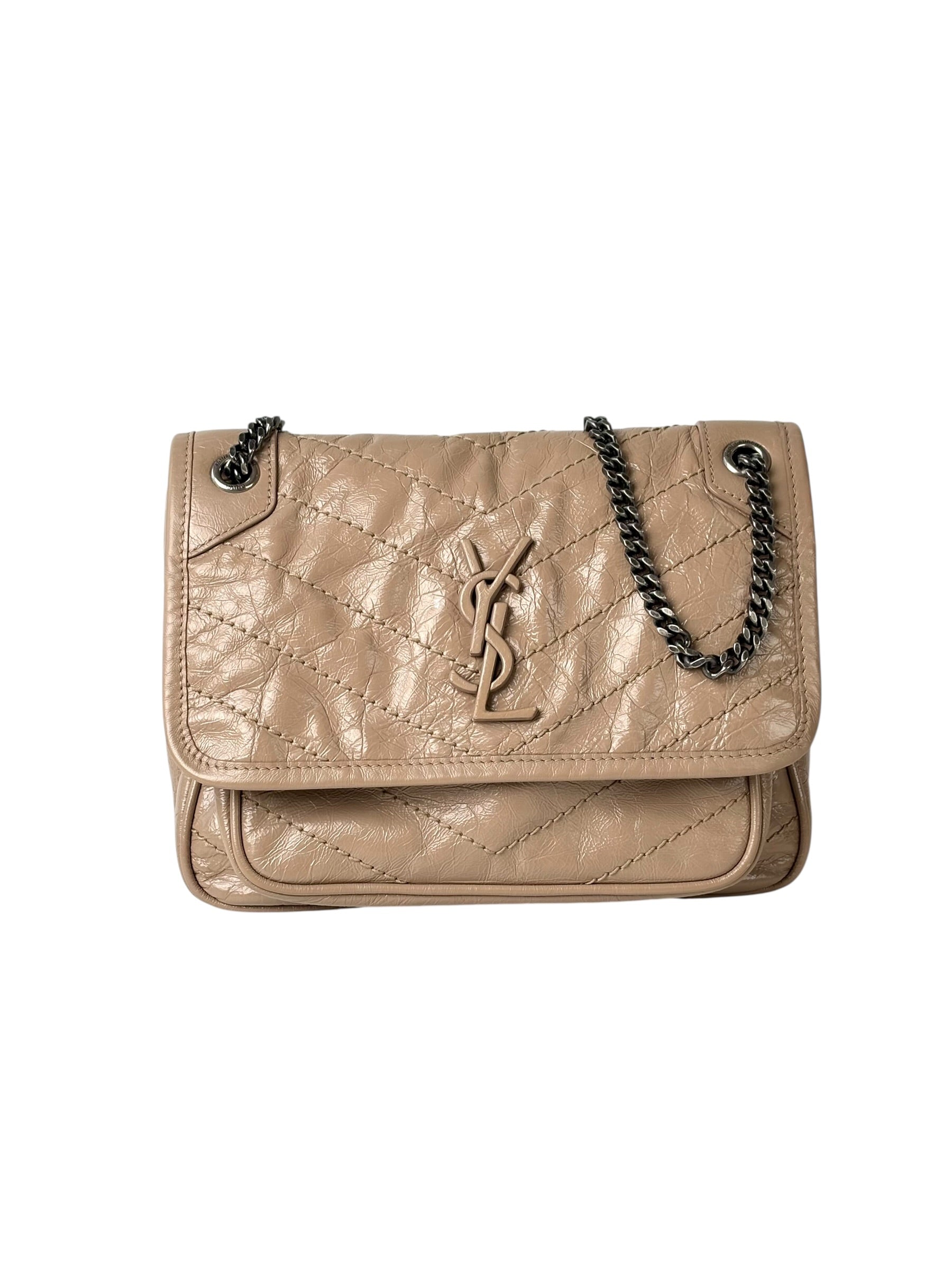 YSL Small Niki in Beige