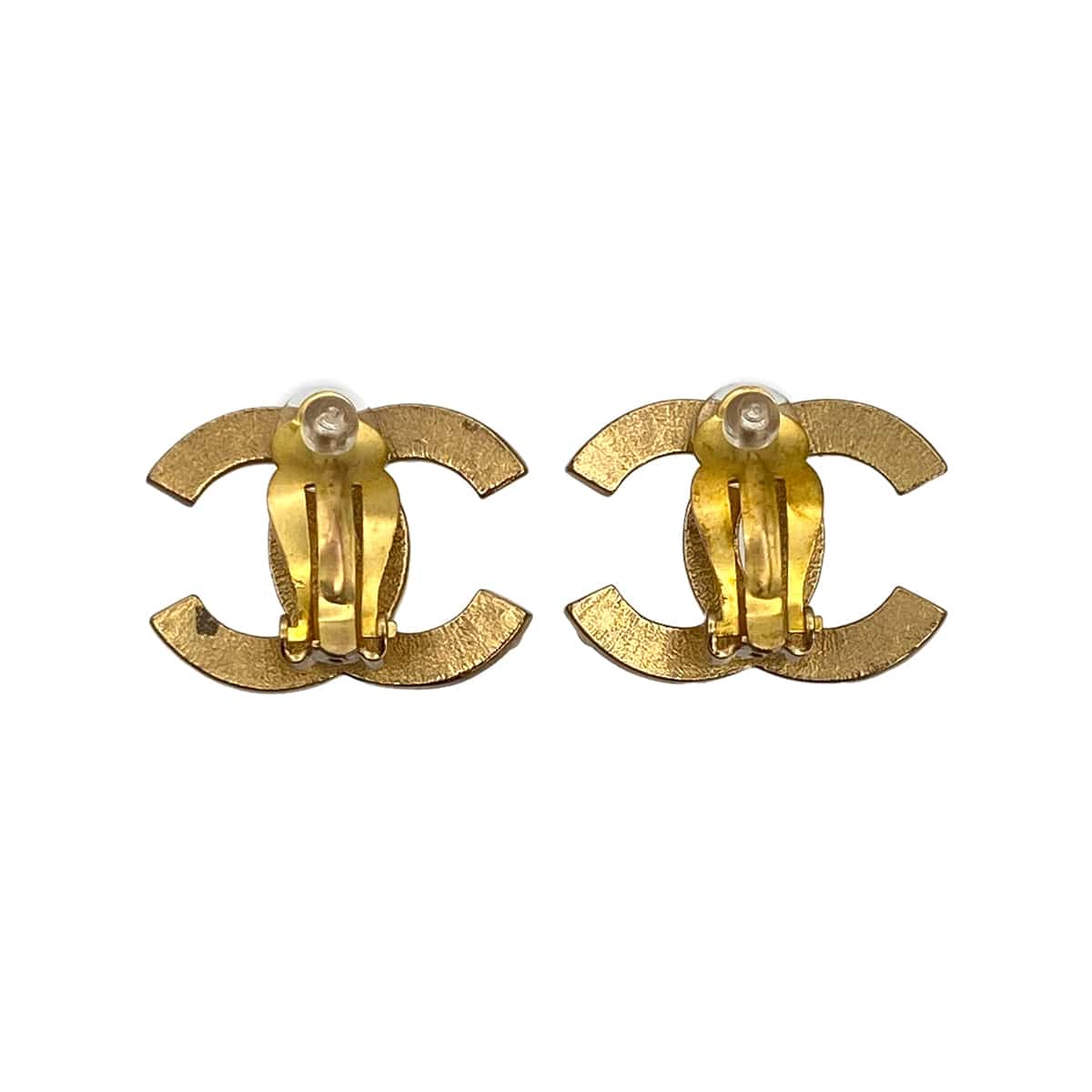 CHANEL EARRINGS COCOMARK GOLD ACCESSORY 02A 90321140