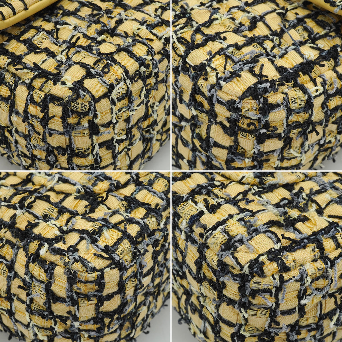 CHANEL MATELASSE CHAIN SHOULDER BAG MULTICOLOR TWEED GOLD HARDWARE 90339165