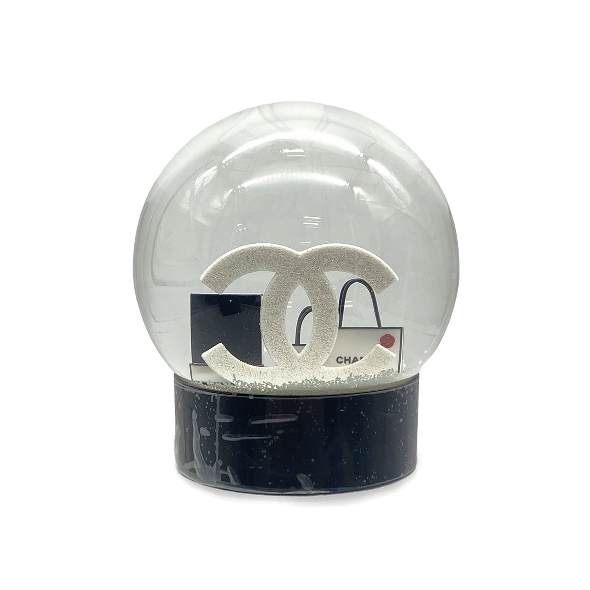 CHANEL SNOW GLOBE COCOMARK CLEAR WHITE 90324641