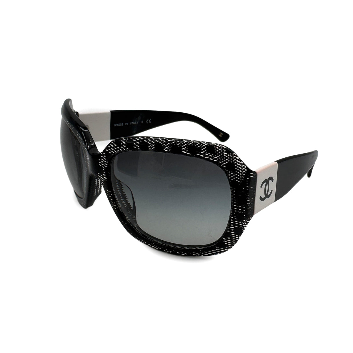 CHANEL SUNGLASSES COCOMARK BLACK EYEWEAR 90319116