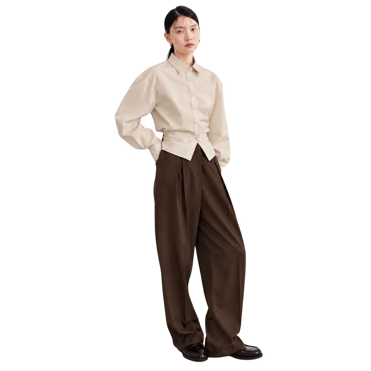 CINCHED SHIRT قميص “LIDIA”