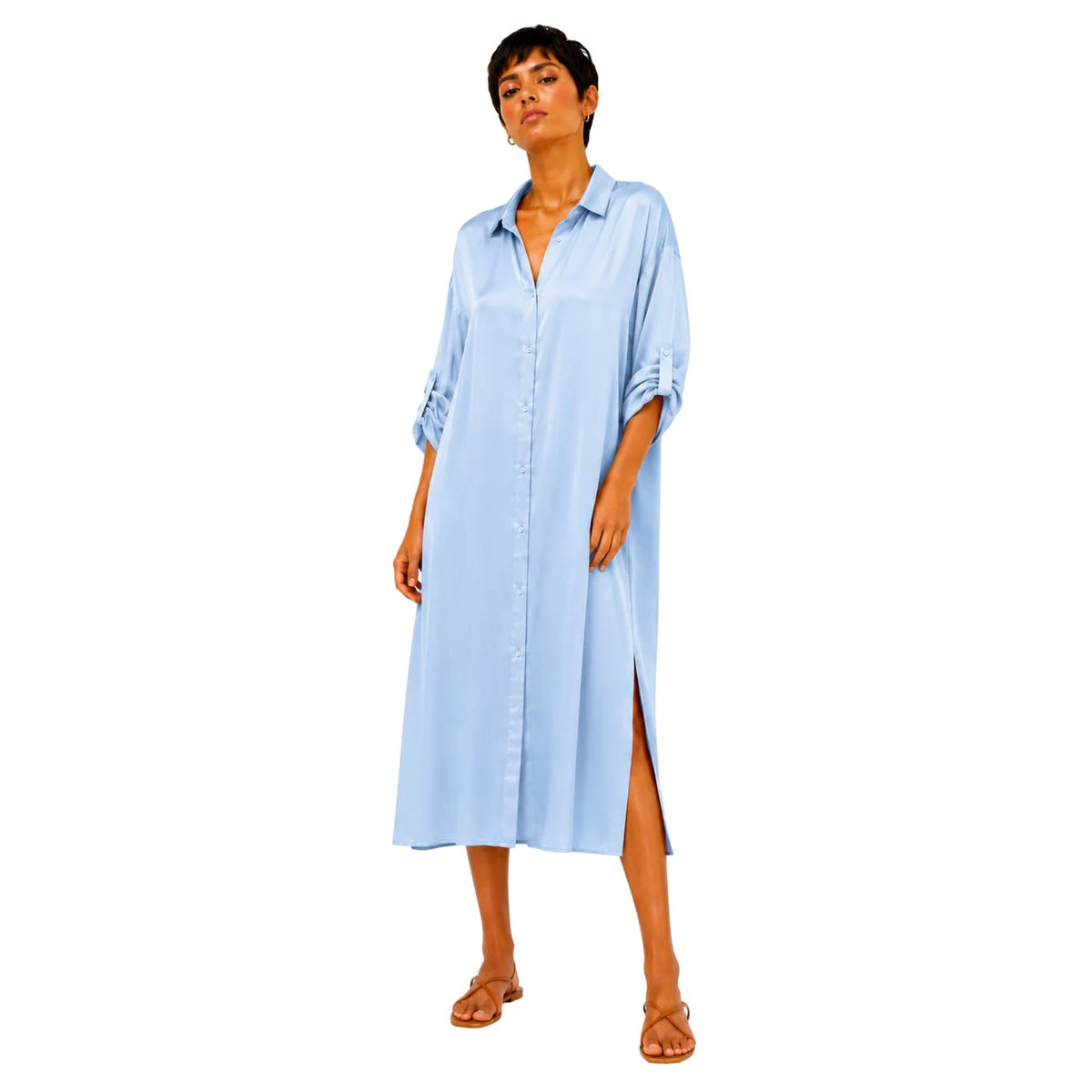 CLASSIC SHIRT DRESS فستان “THE ESSENTIAL”