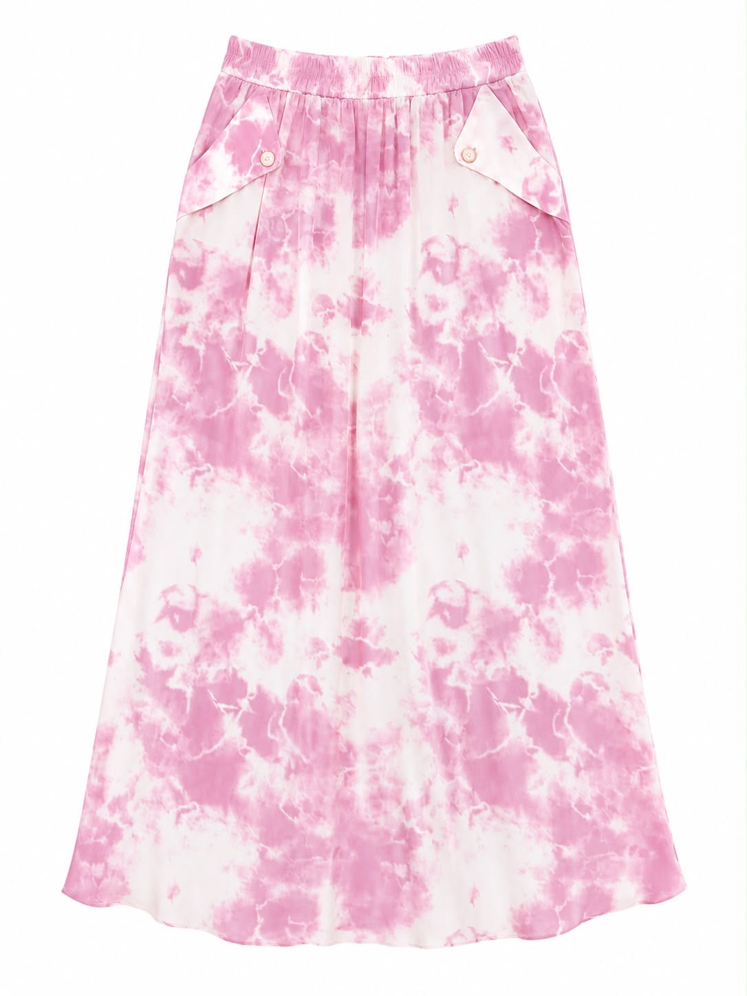 SKIRT AND SHIRT TIE AND DYE LILAC MCL12775