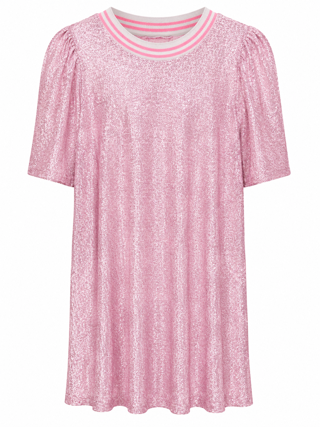 DRESS SEQUINS PINK MCL11955