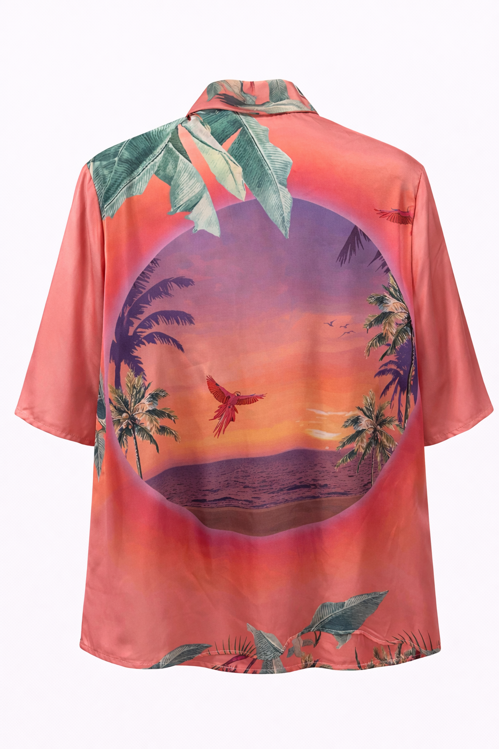Shirt Louise Parrots Coral MCL00285