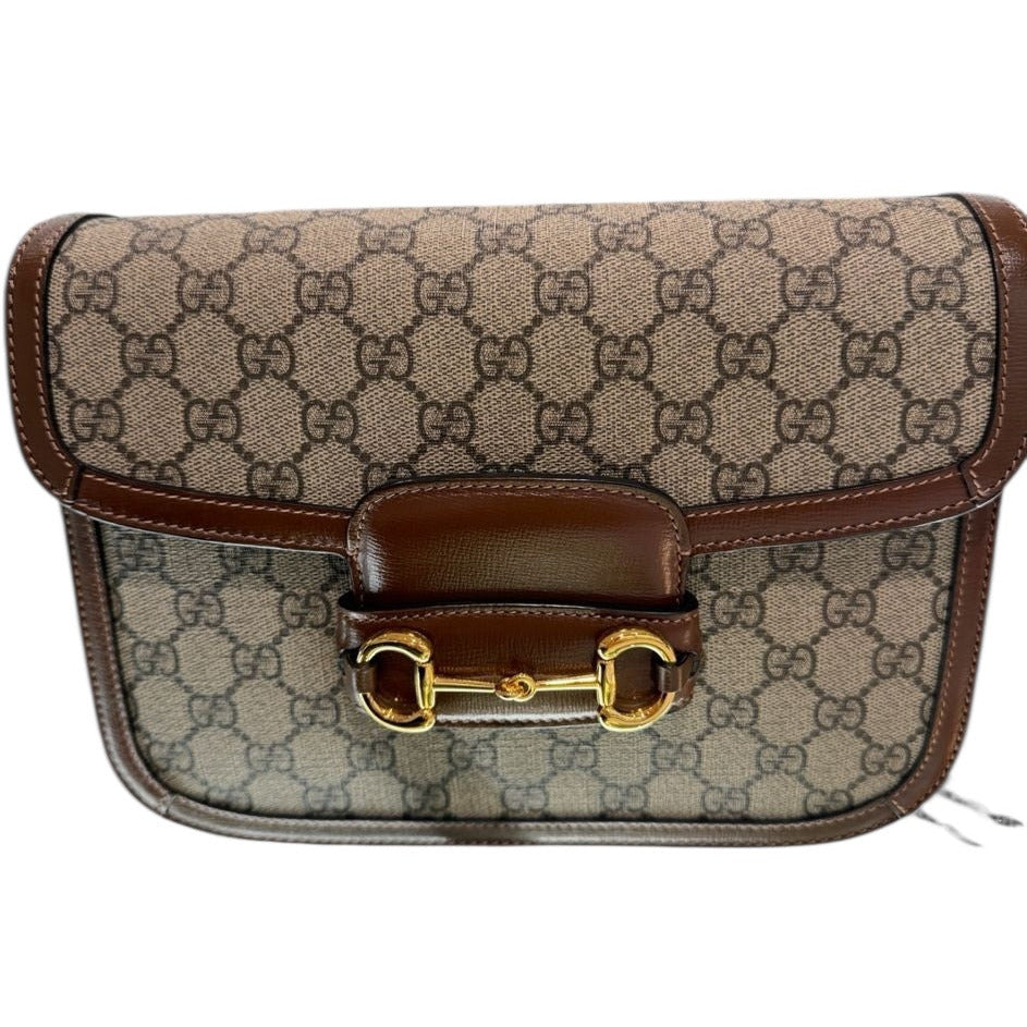 Gucci Horsebit Brown Bag