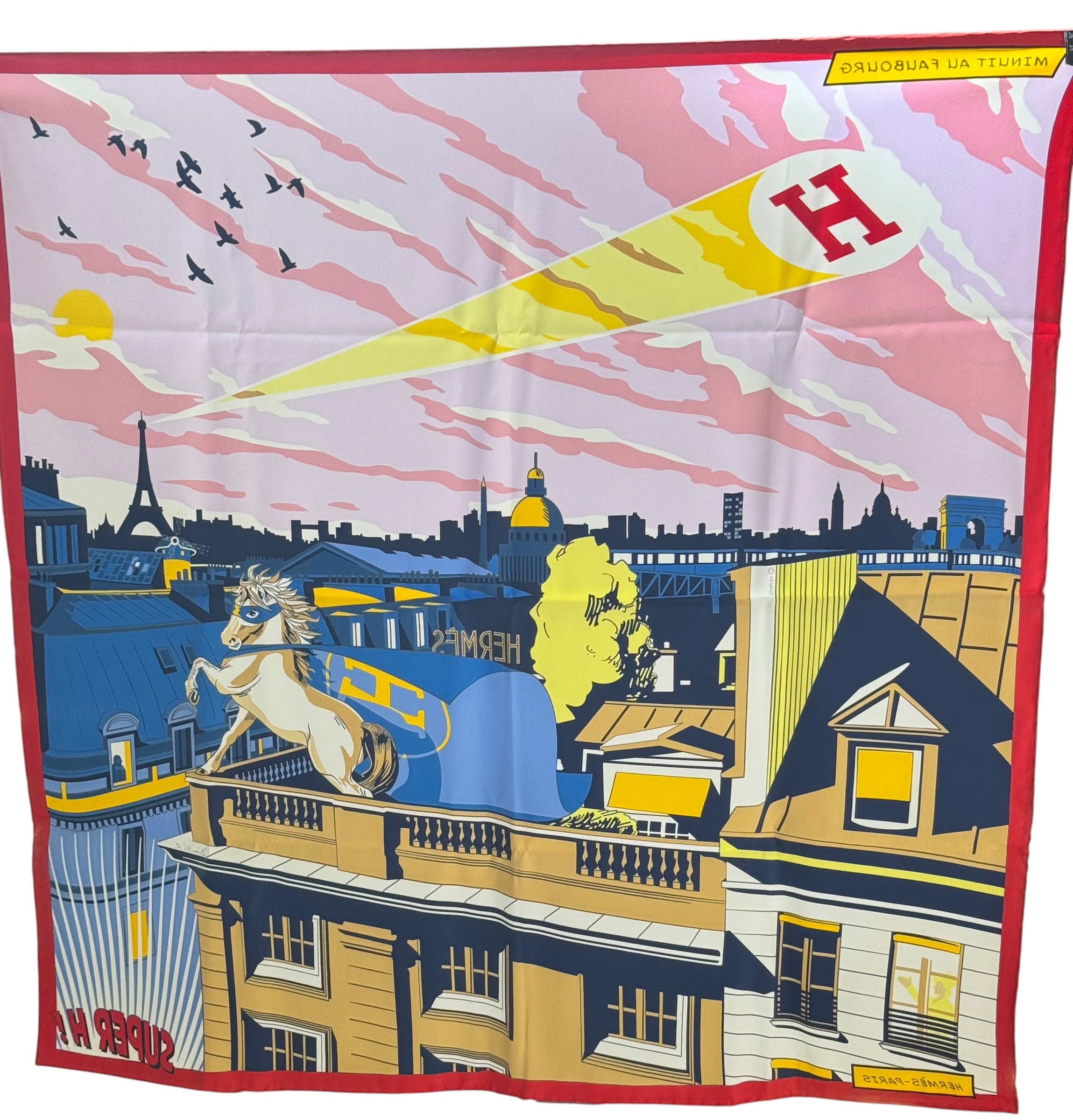 40. Hermes 70cm Silk Scarf