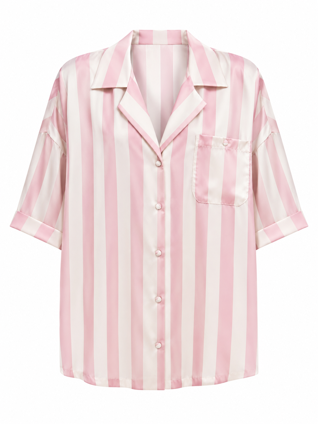 SHIRT ARTY PINK WHITE  MCL11590