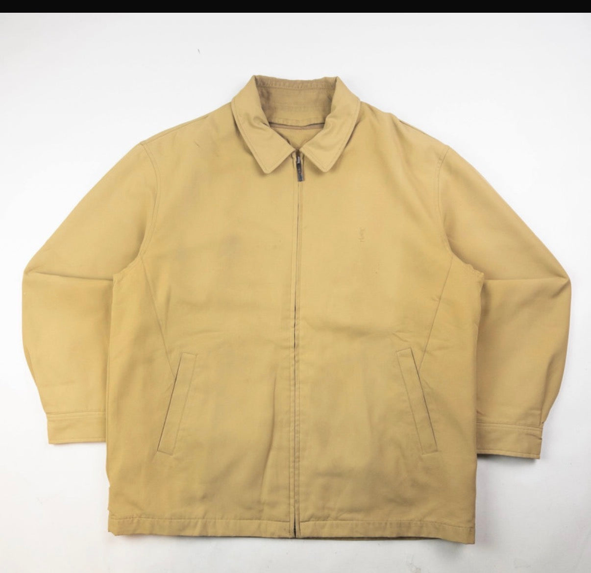 Vintage YSL Yves Saint Laurent Harrington Jacket Size M DBXM0018