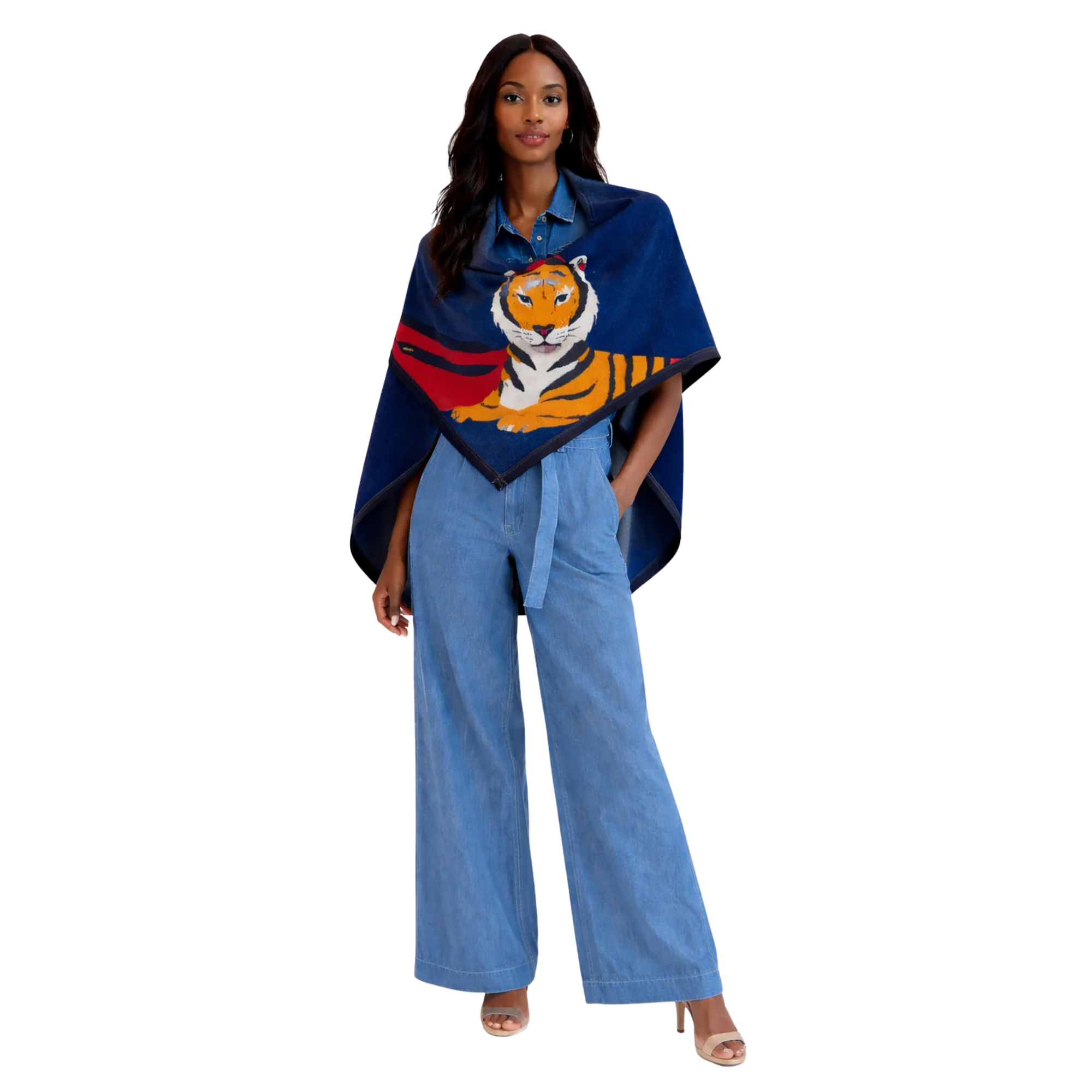 DEMICARRE LUNAR NEW YEAR (وشاح) SCARF Blue
