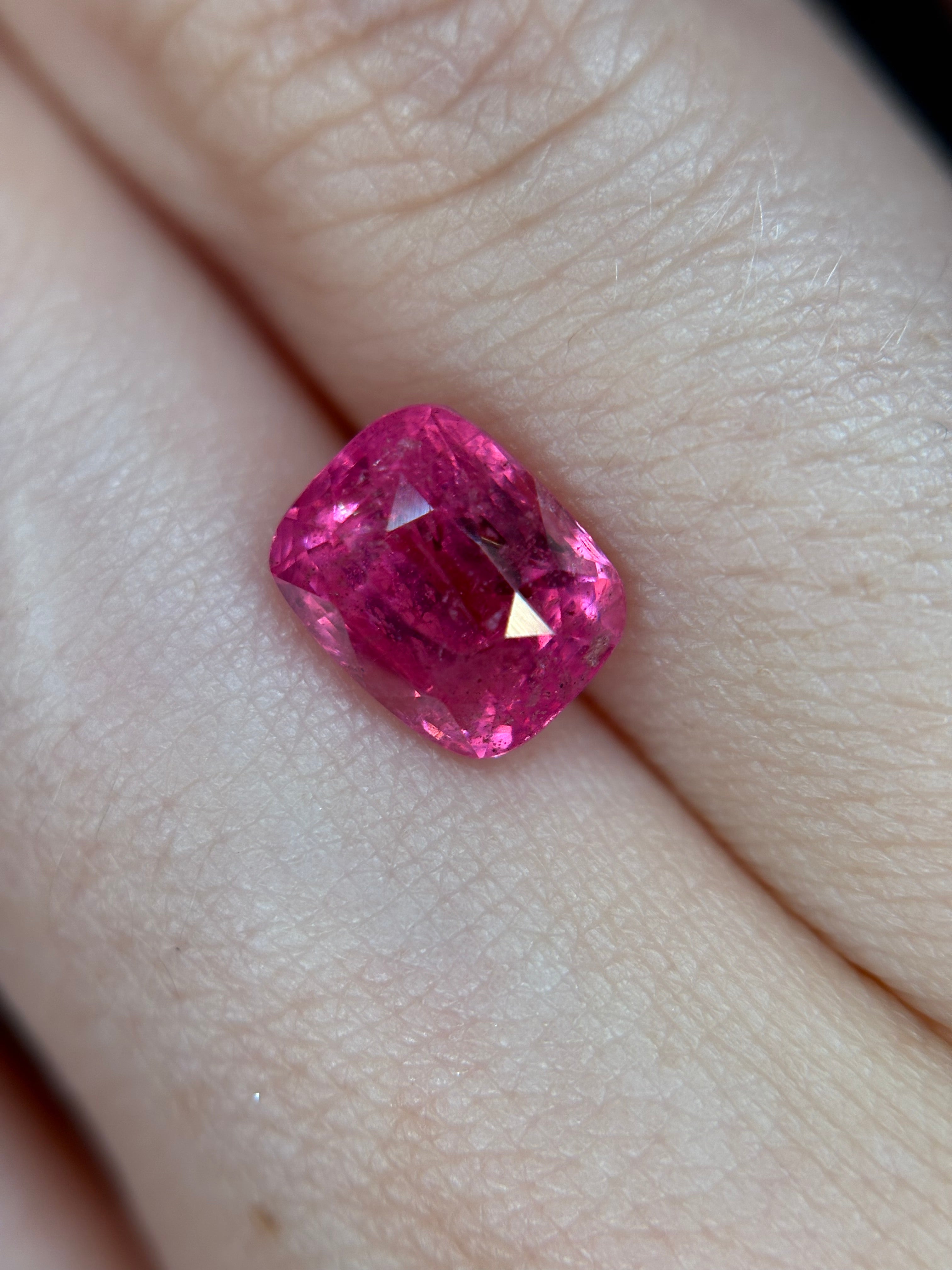 2.03ct Vivid Pink Spinel Mahenge DXBCS5734
