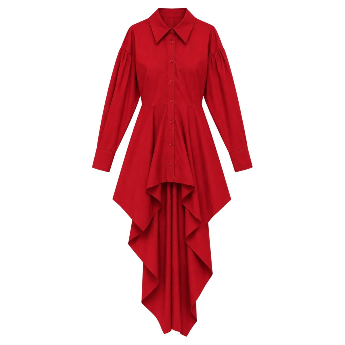 DRAMATIC HIGH-LOW SHIRT قميص “KATERINA”