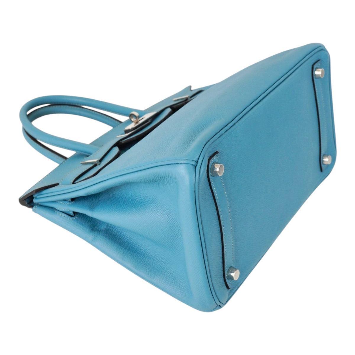 Hermes Birkin 30 in Blue Jean Epsom with PHW