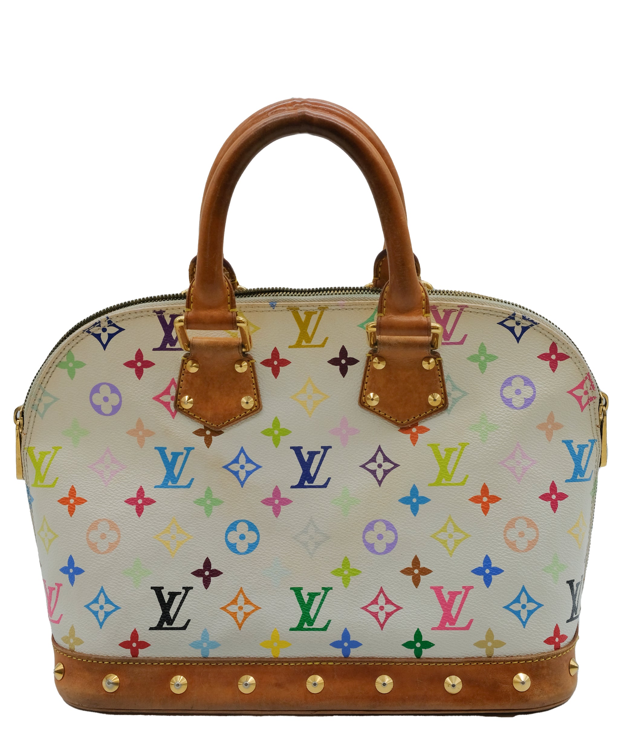 Louis Vuitton Alma Multi Color White RJC4082