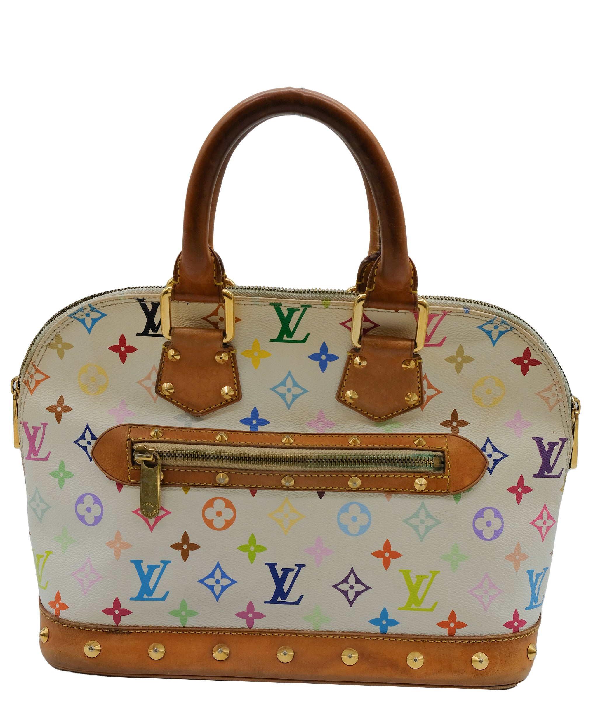 Louis Vuitton Alma Multi Color White RJC4082