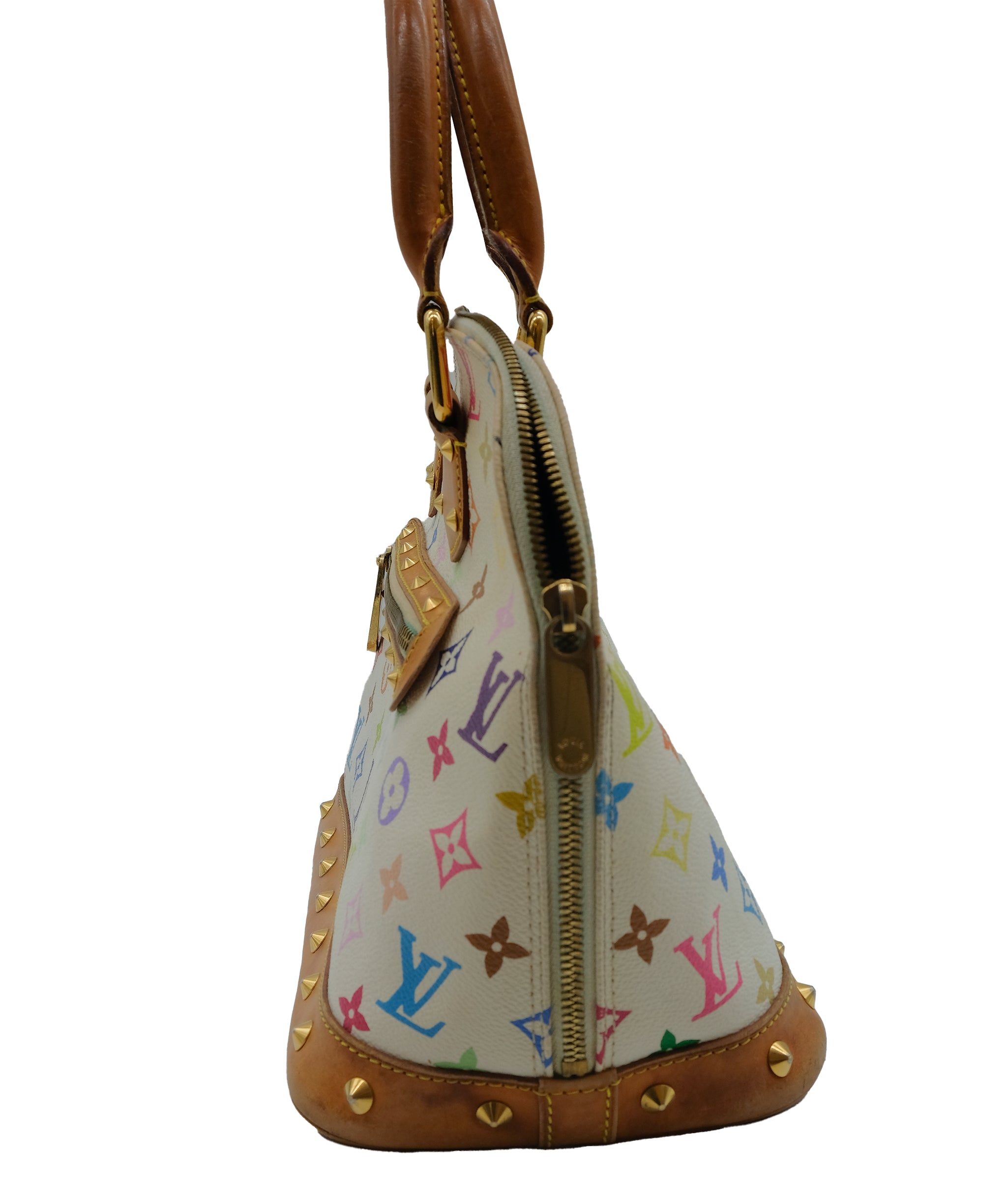 Louis Vuitton Alma Multi Color White RJC4082