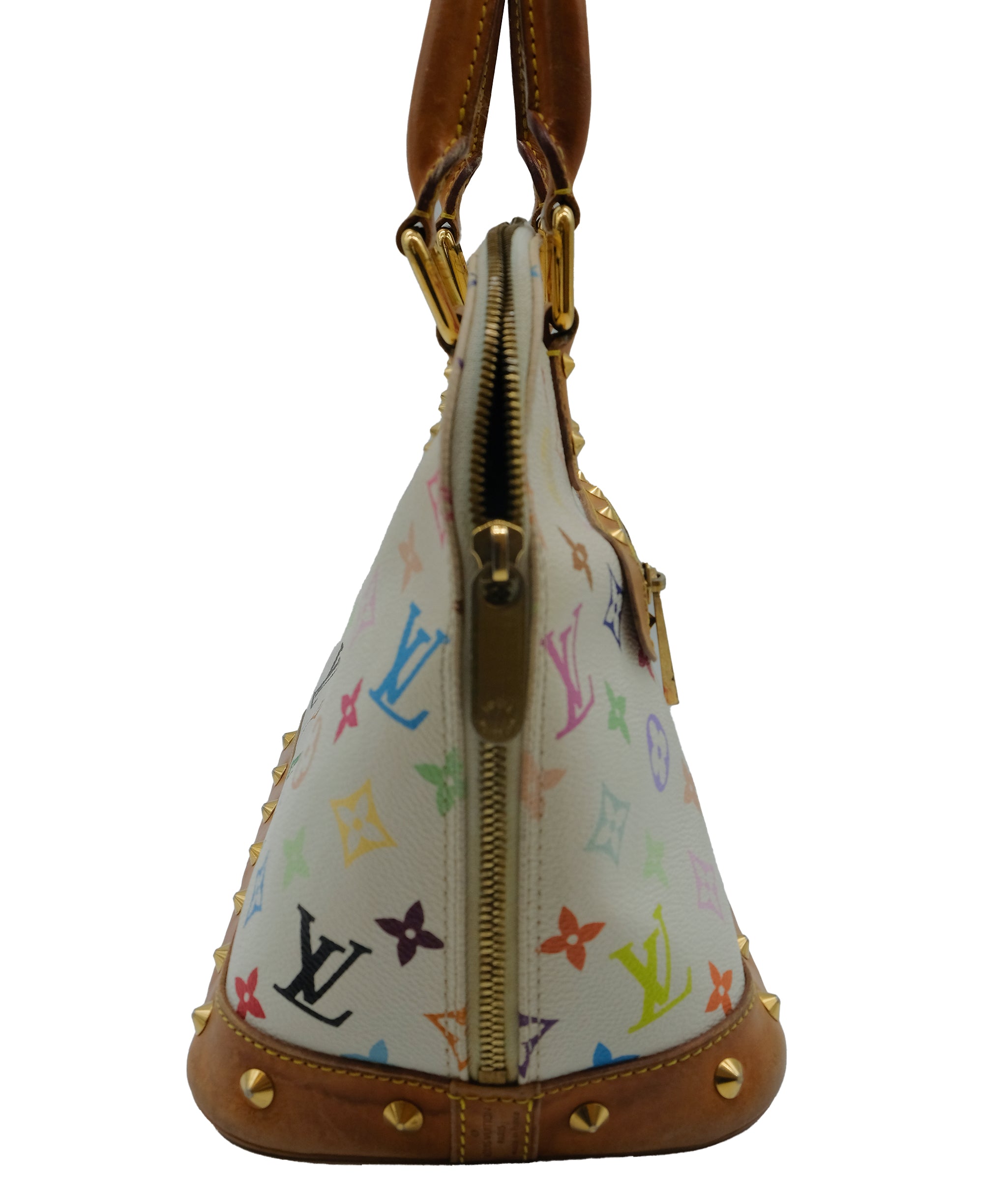 Louis Vuitton Alma Multi Color White RJC4082