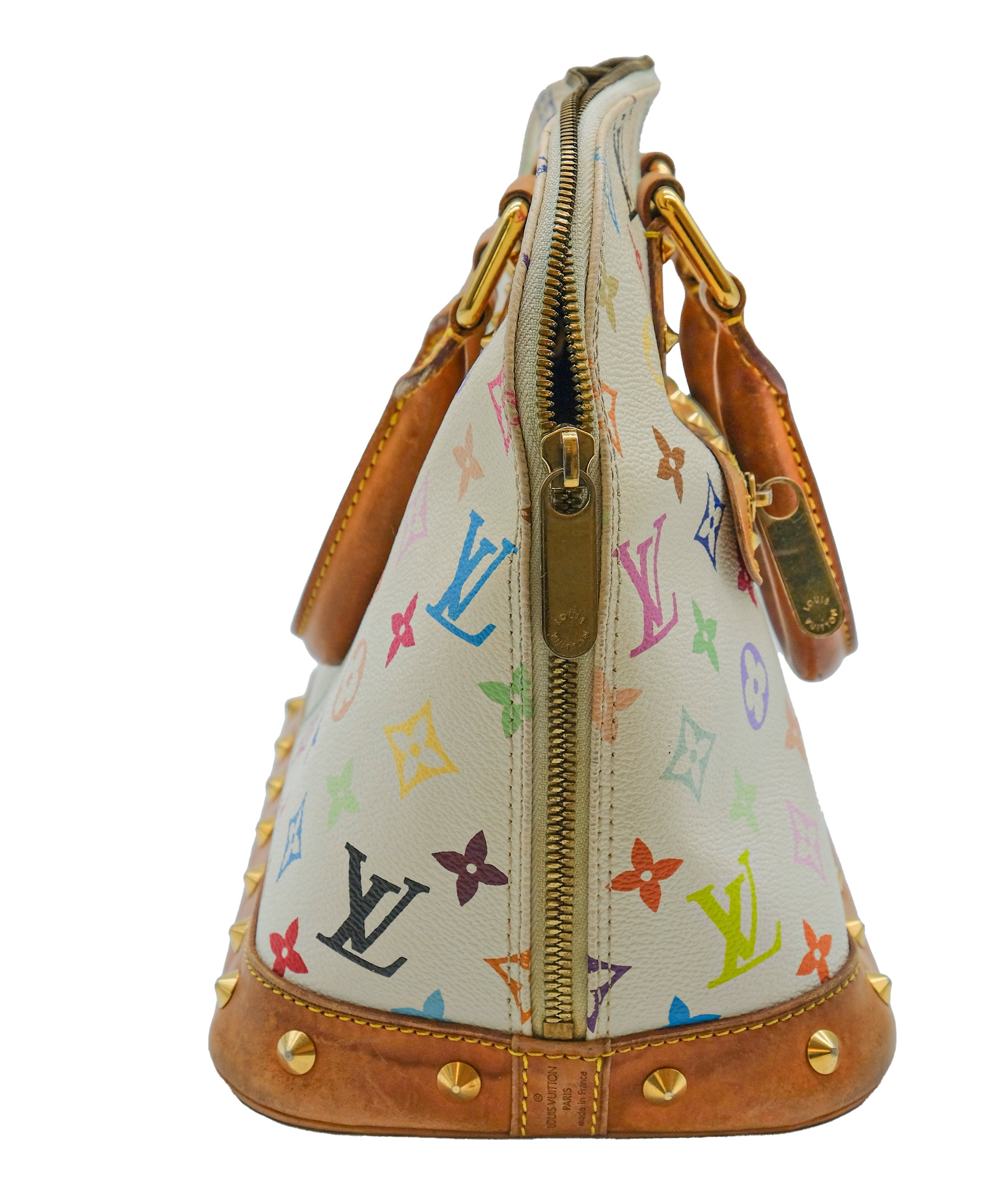 Louis Vuitton Alma Multi Color White RJC4082