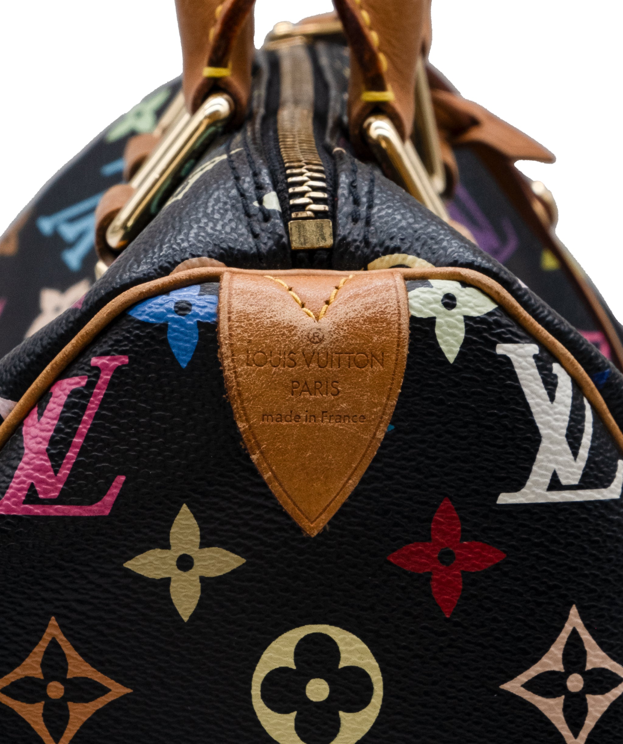 Louis Vuitton Speedy multi colour black RJC4079