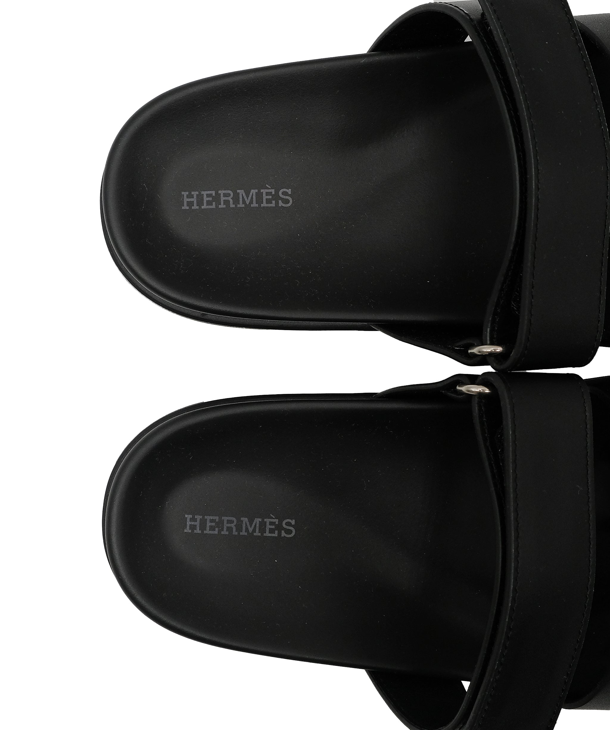 Hermes Chypre Black Calf Leather size 39 RJC3644