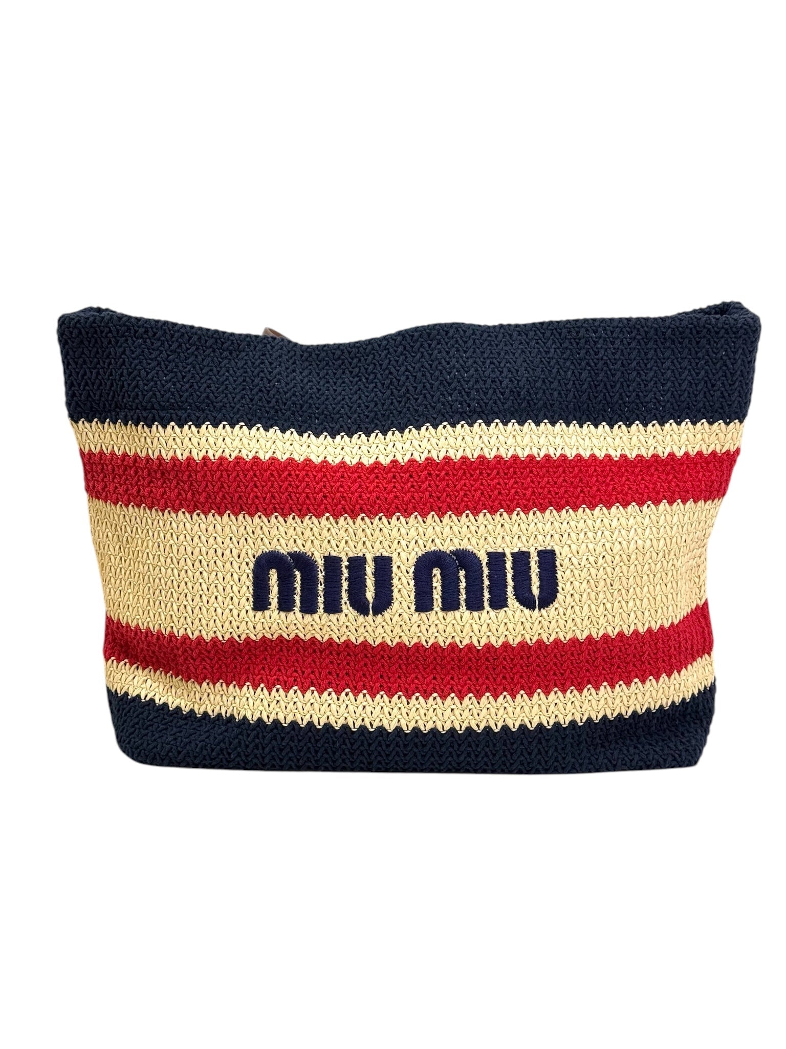 Miumiu Large Crochet Tote Bag