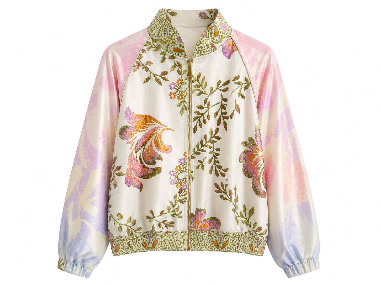 ONE OF A KIND BOMBER JACQUARD WHEAT MCL11332