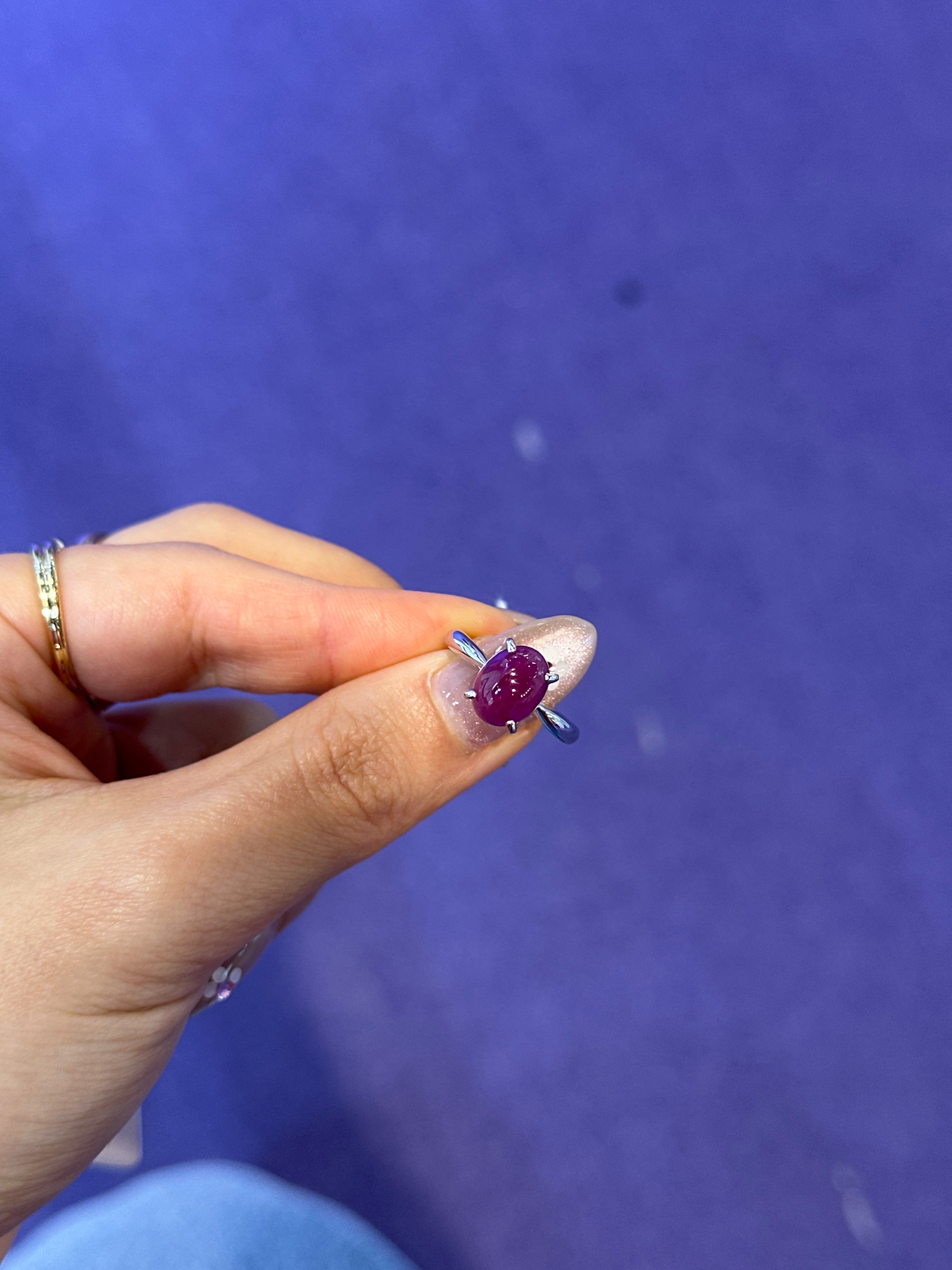 K18WG RUBY 4.04 ring J0122AF5NT
