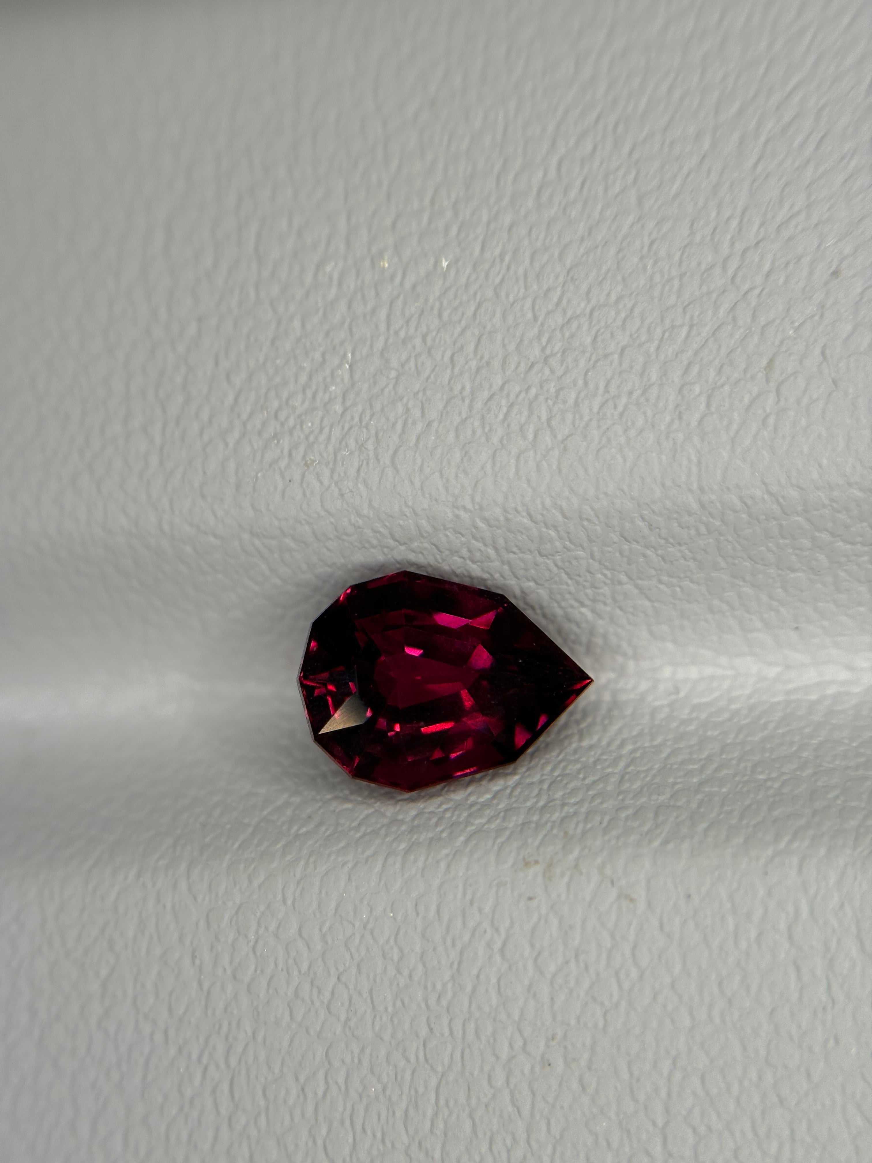 2.05ct Malaya Garnet (Zaddy's cut) THAIC0648