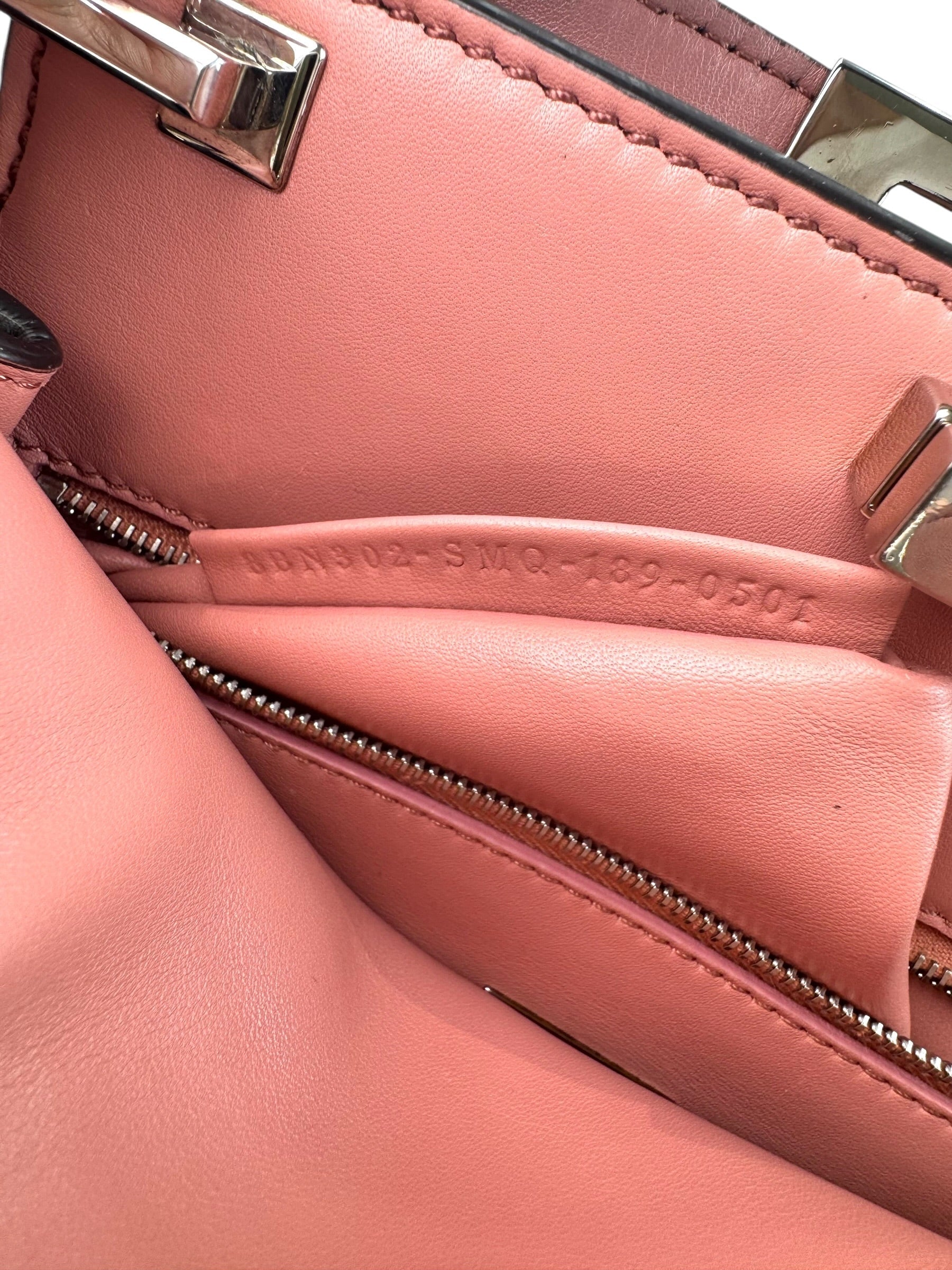 Fendi Peekaboo Medium Bag Grey