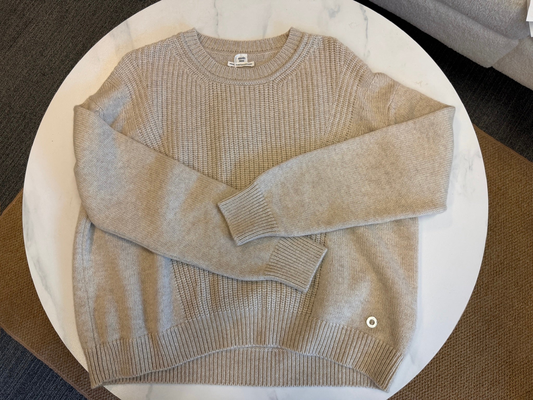 FR38 - Hermès Cashmere long-sleeve sweater
