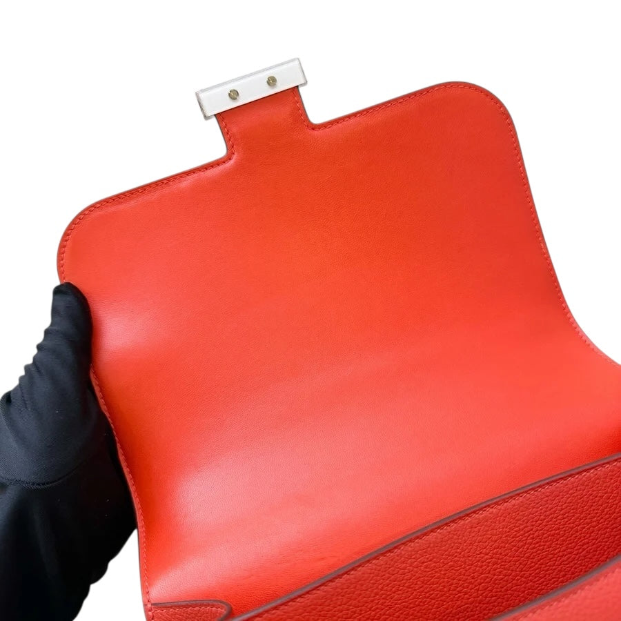 Hermes Constance 24 Capucine PHW SYC1255