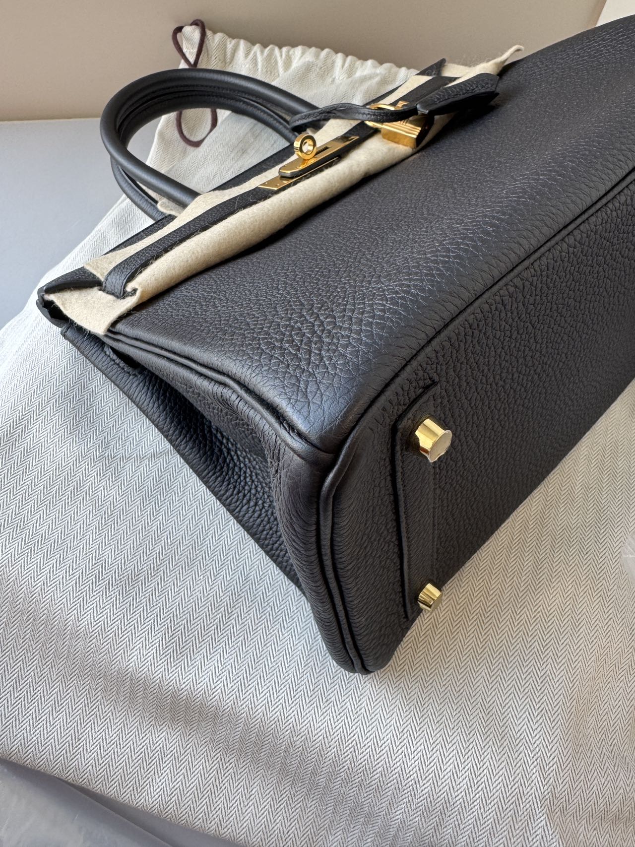 Hermès Birkin 30 Black Gold Hardware – Z Stamp
