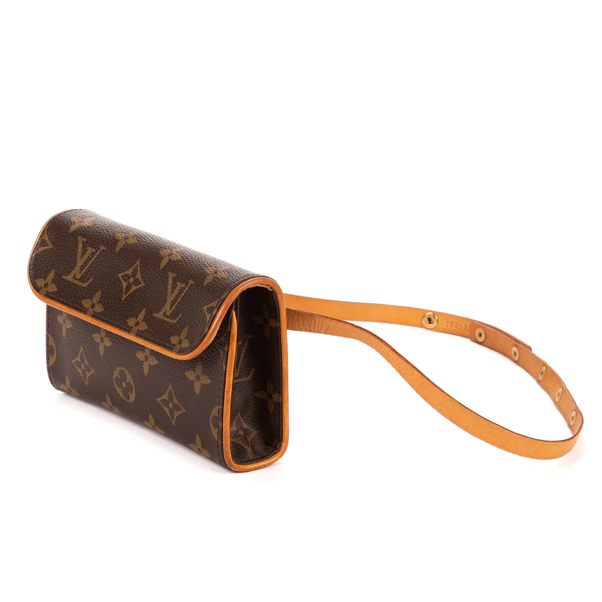 Louis Vuitton Florentine 0 Brown Monogram Canvas EAH3263