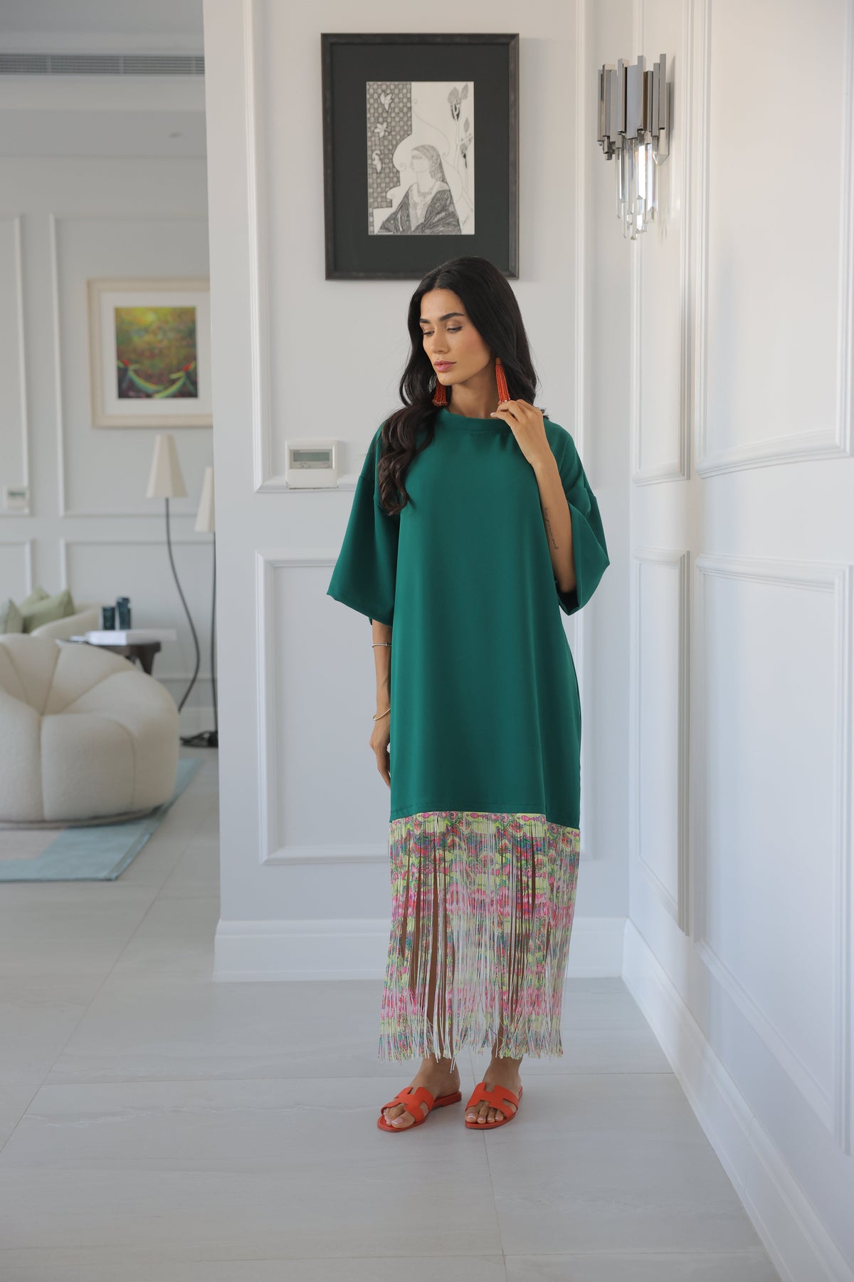 Drift Dress Emerald