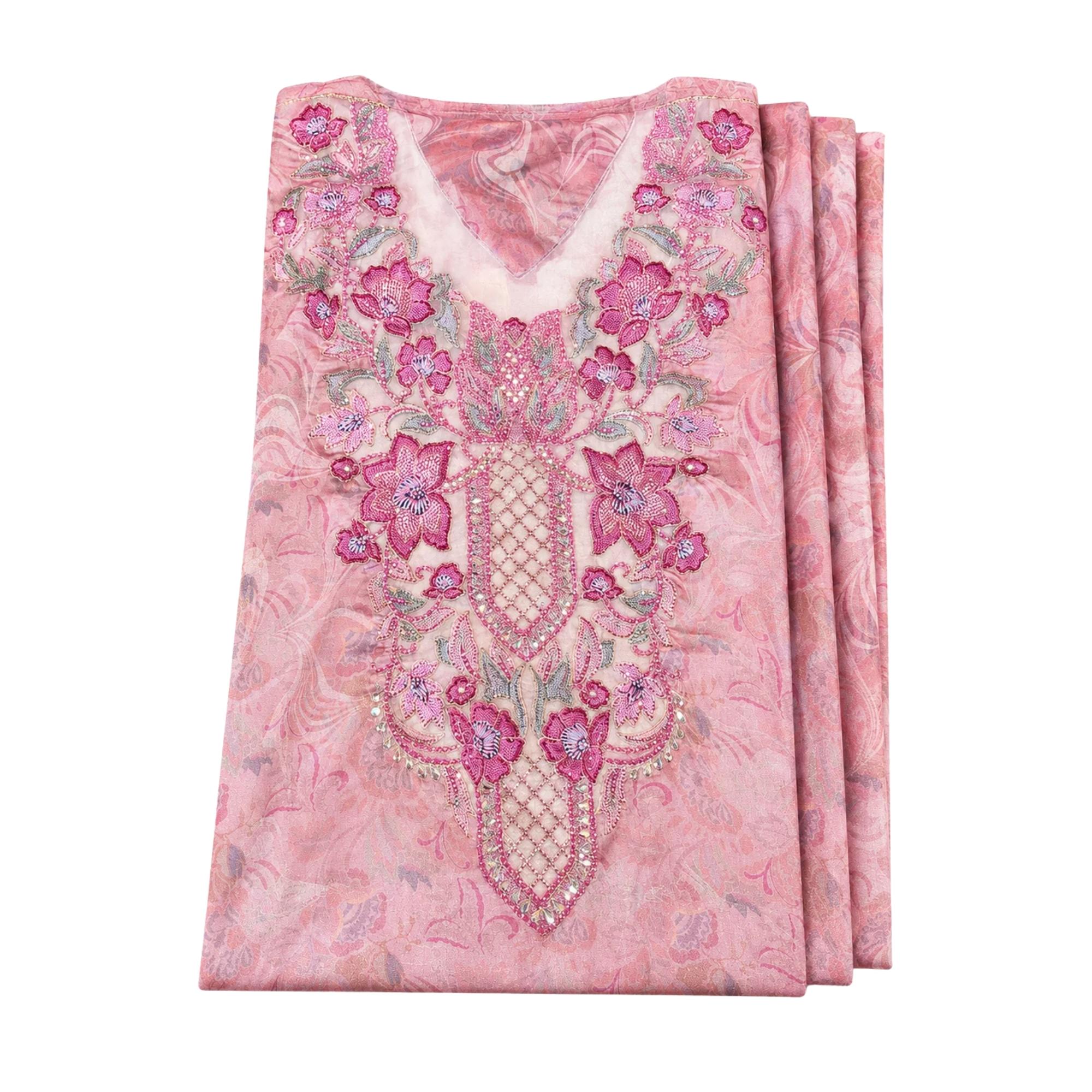 EMBROIDERED TWO-PIECE SET “SCHEHERAZADE BLOOM”