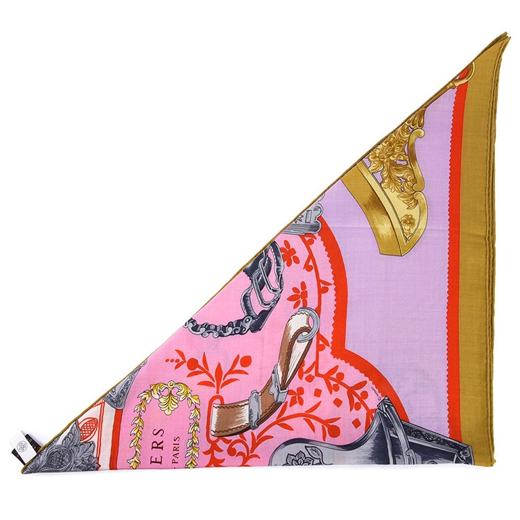 27. Hermes 140cm Cashmere/ Silk Large Triangle Scarf - in Box