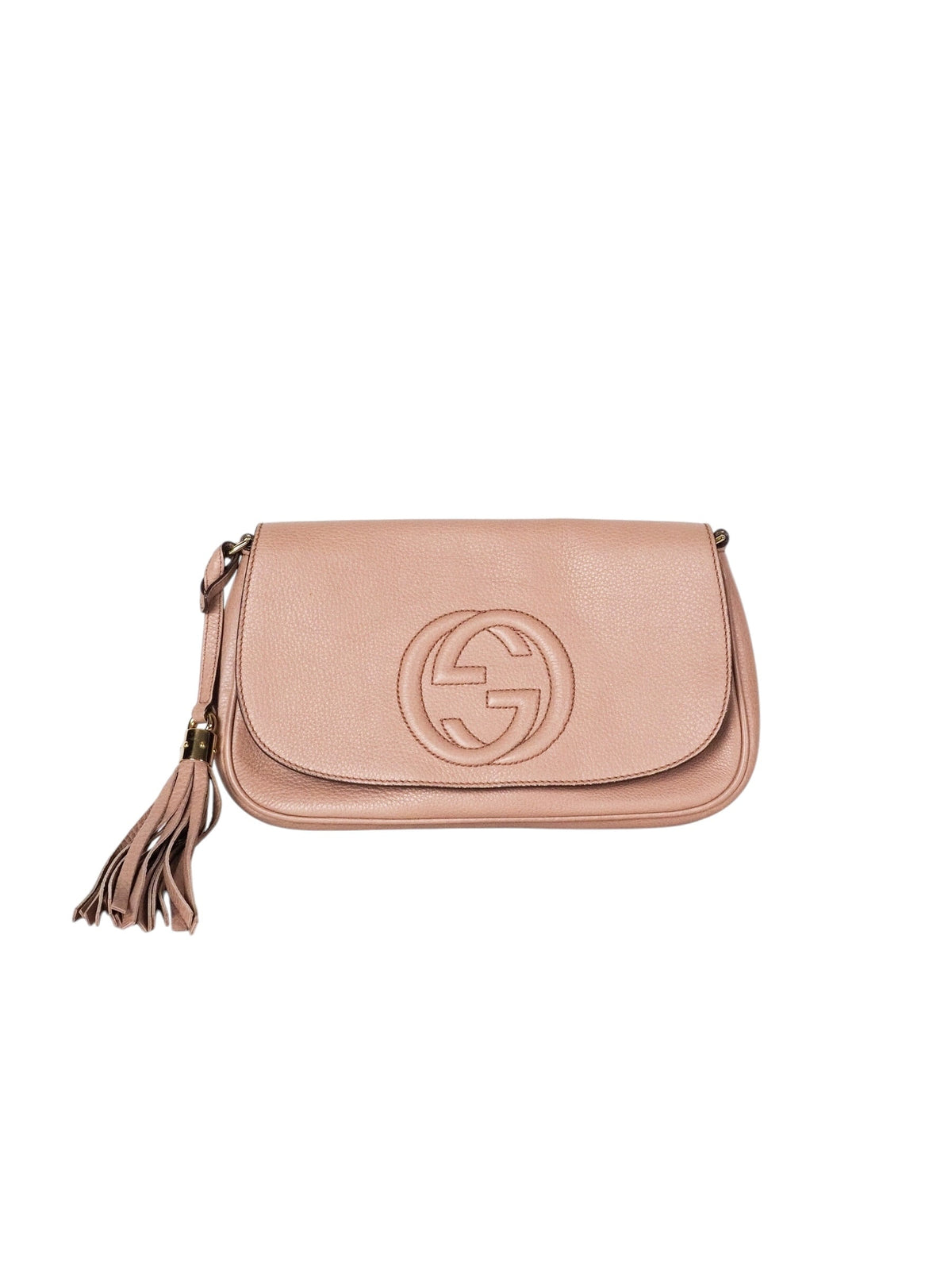 Gucci Beige Soho Chain Leather Bag