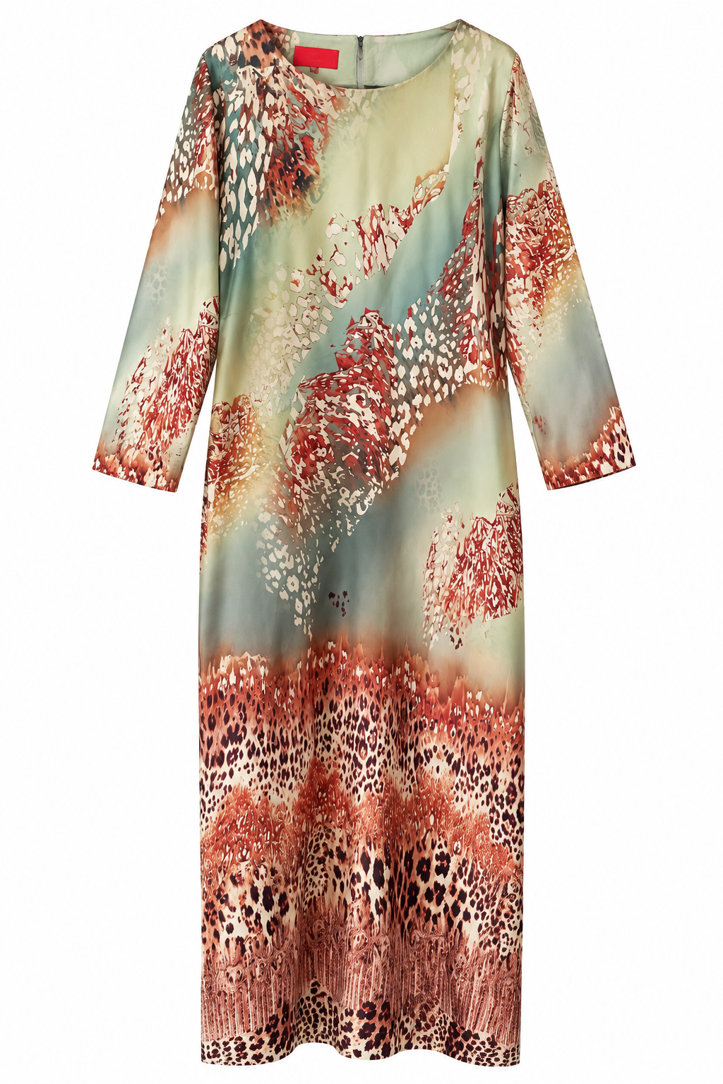 DRESS MISS SUEDE LEO GRADIENT AUTUMN MCL13372