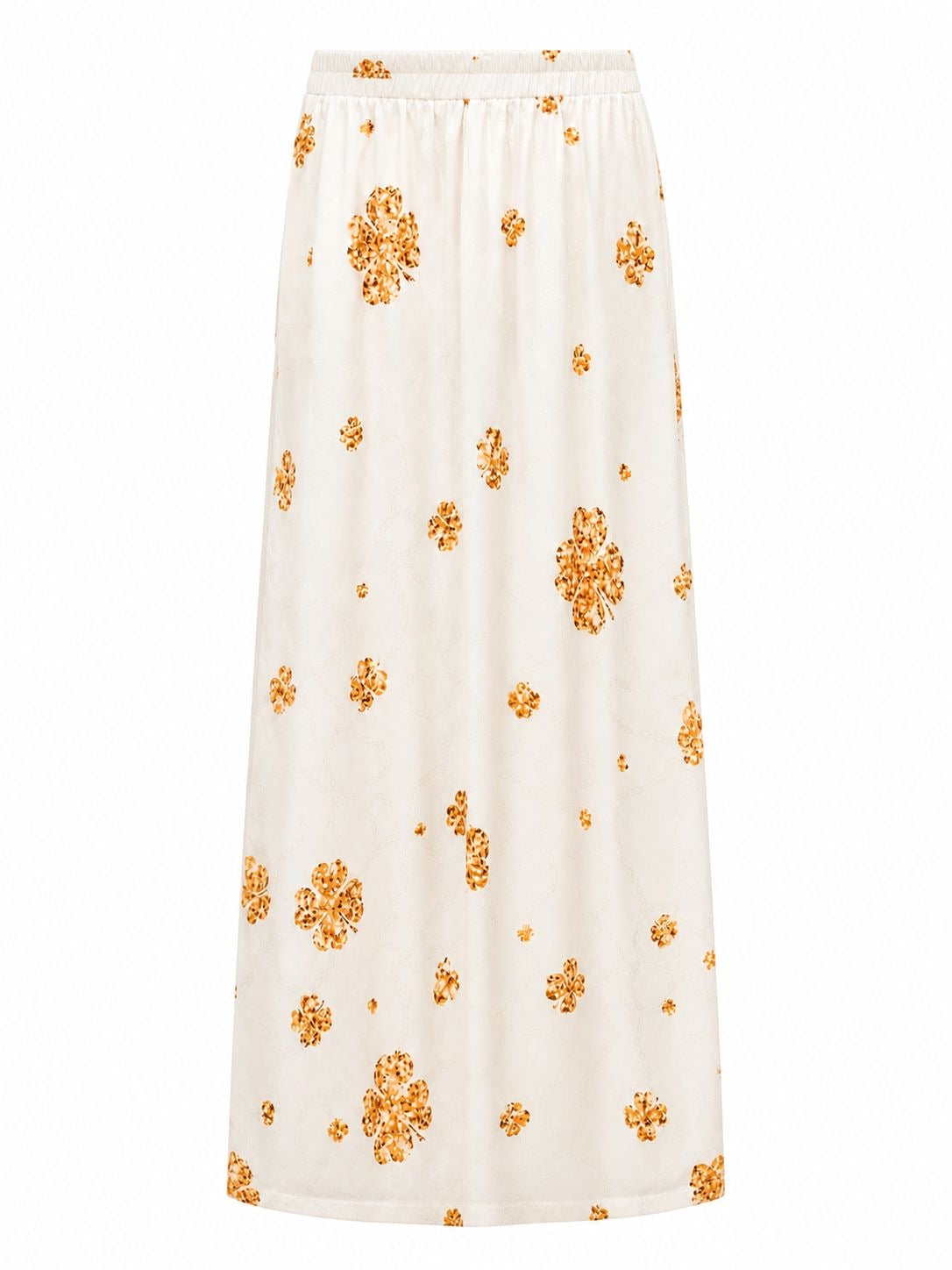 TROUSER CLOVER OFF WHITE JACQUARD MCL11260
