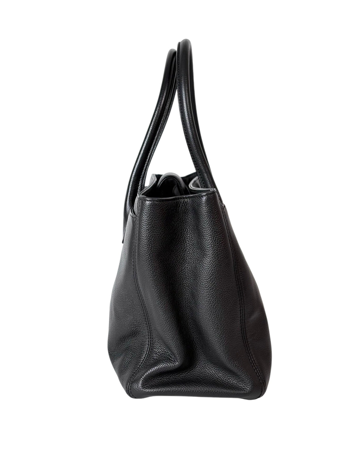 Chanel Black Executive Tote with Strap