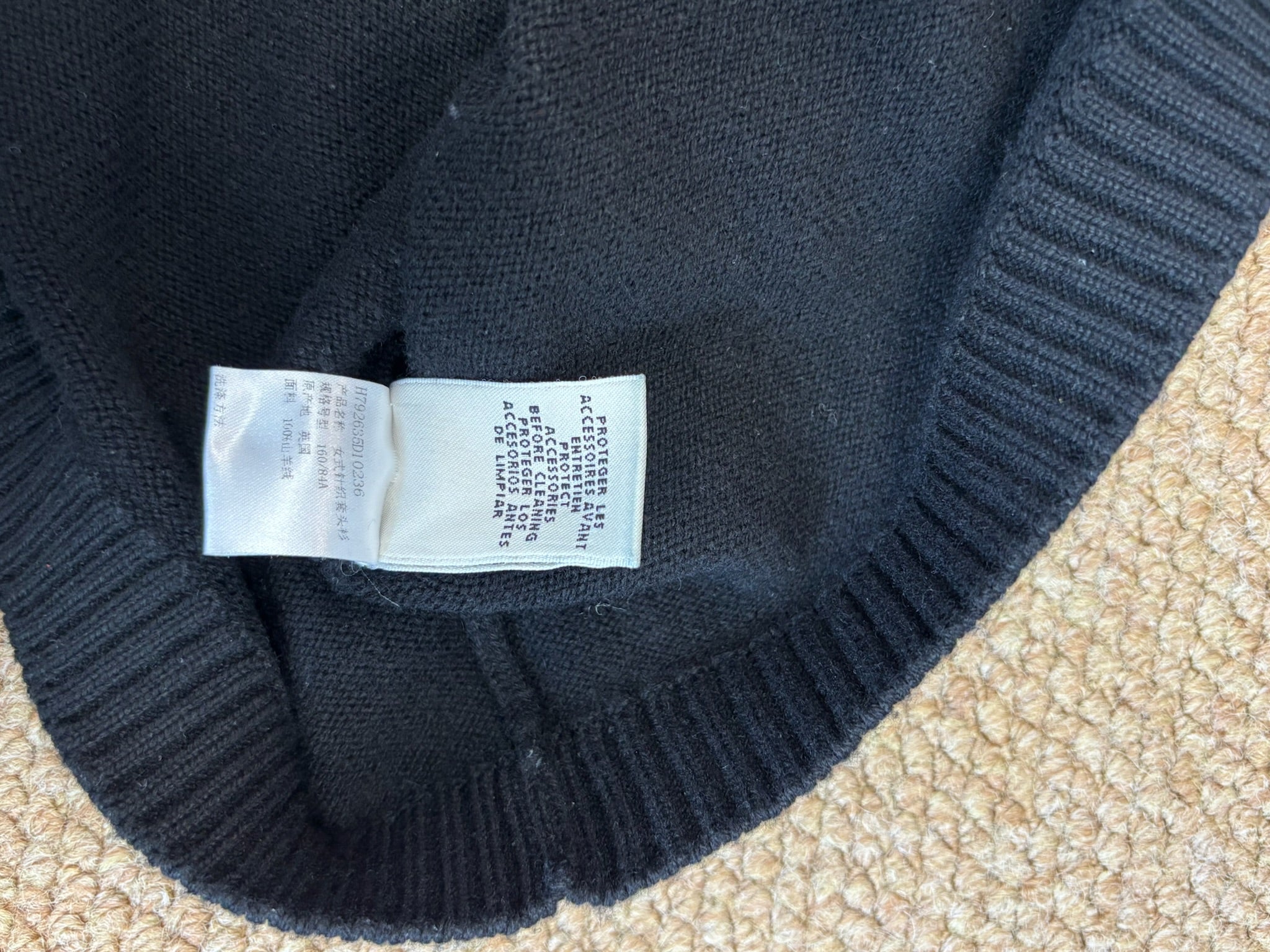 Size 36 - Hermès Long Knit Sweater Dress
