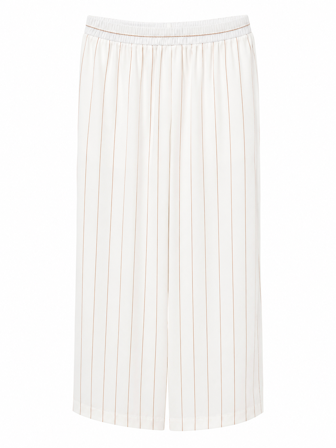 TROUSER PINSTRIPES BISCUIT OFF WHITE WIDE MCL11364